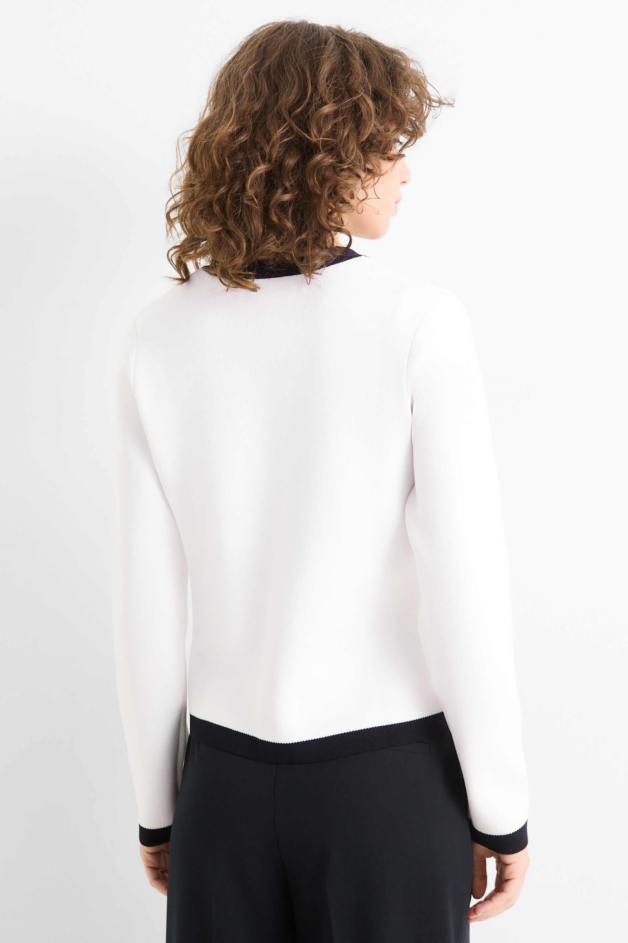 Cardigan white