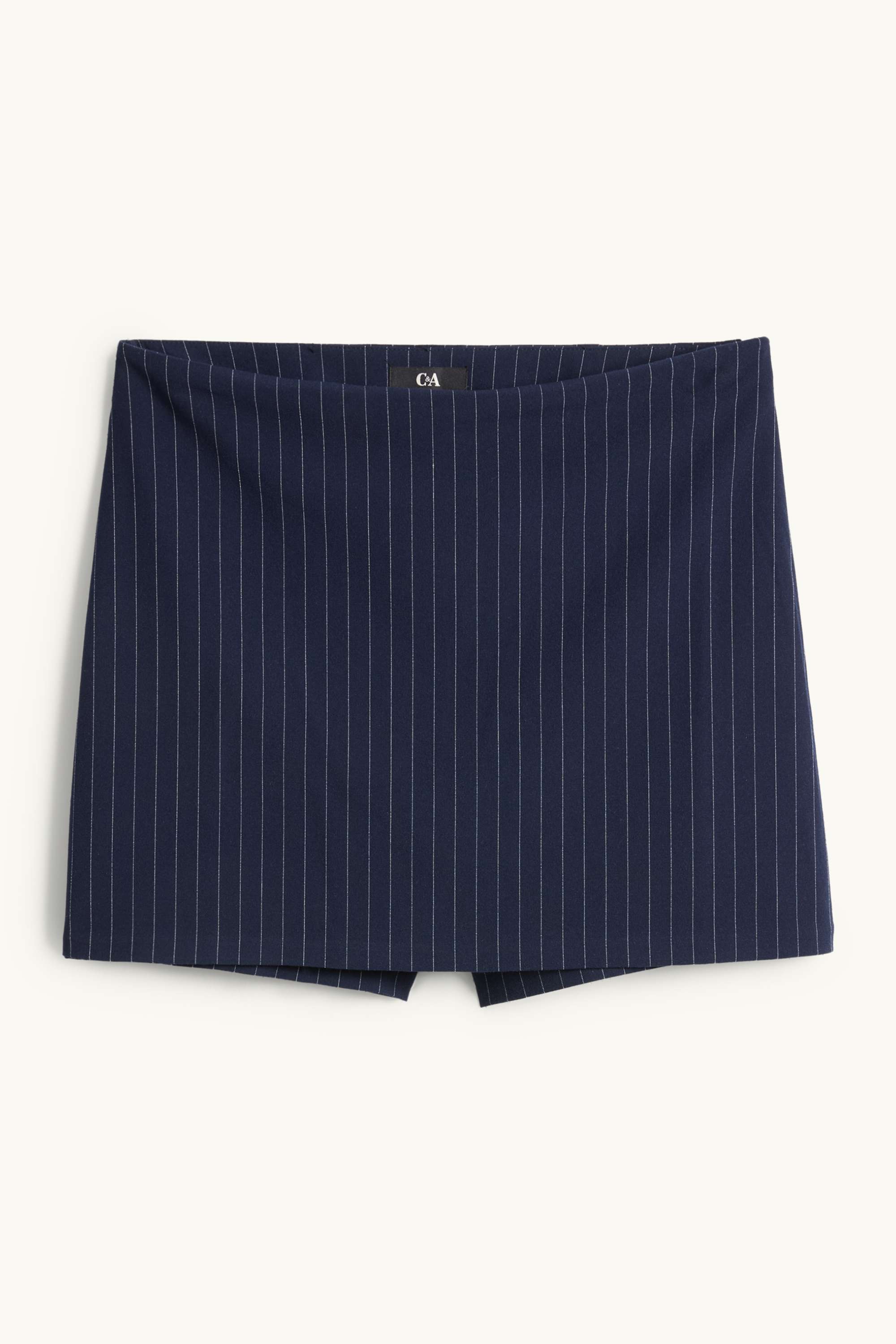 Skort - pinstripes dark blue
