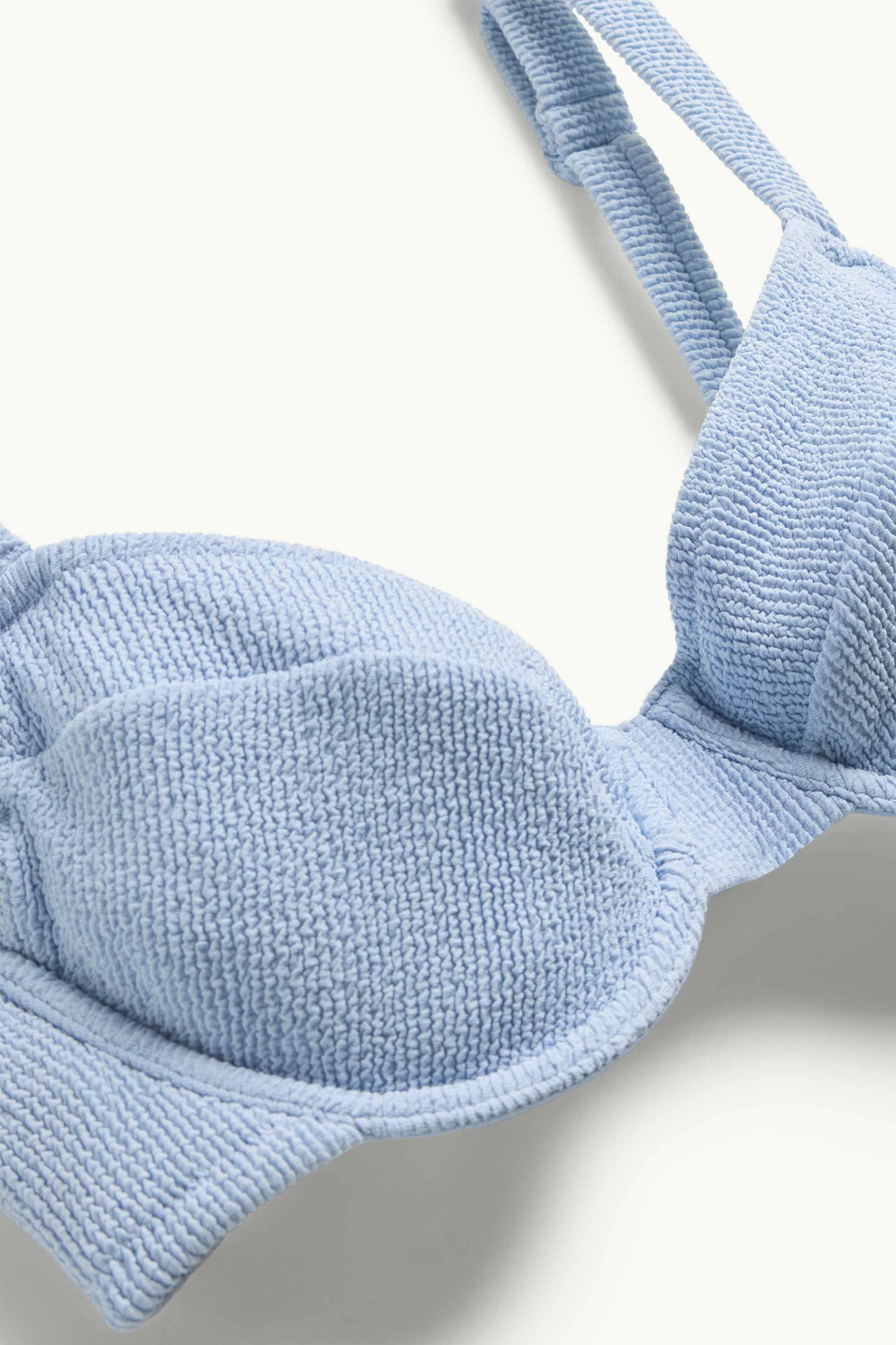 Underwire bikini top - LYCRA® XTRA LIFE™ light blue