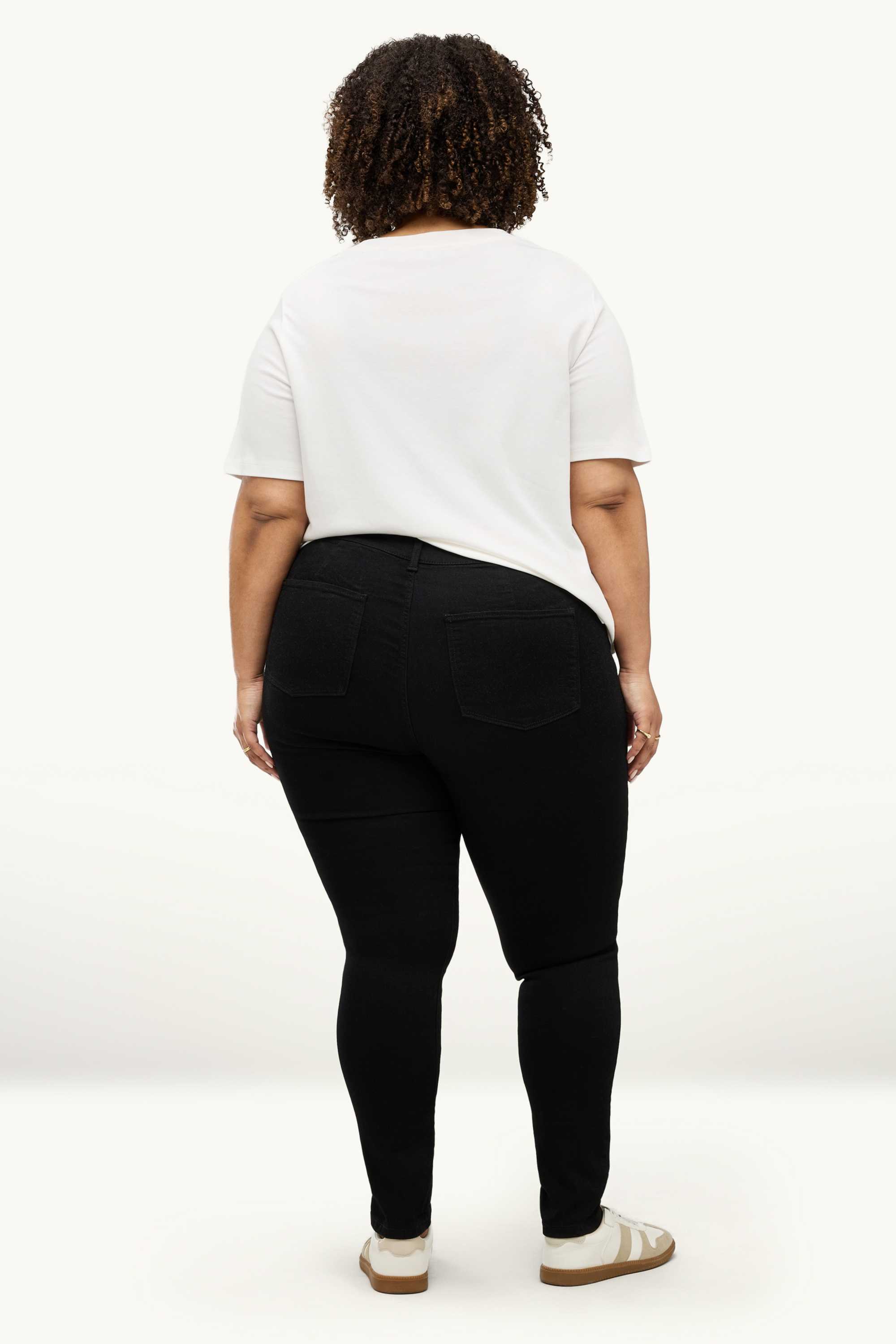Jegging jeans - high waist black