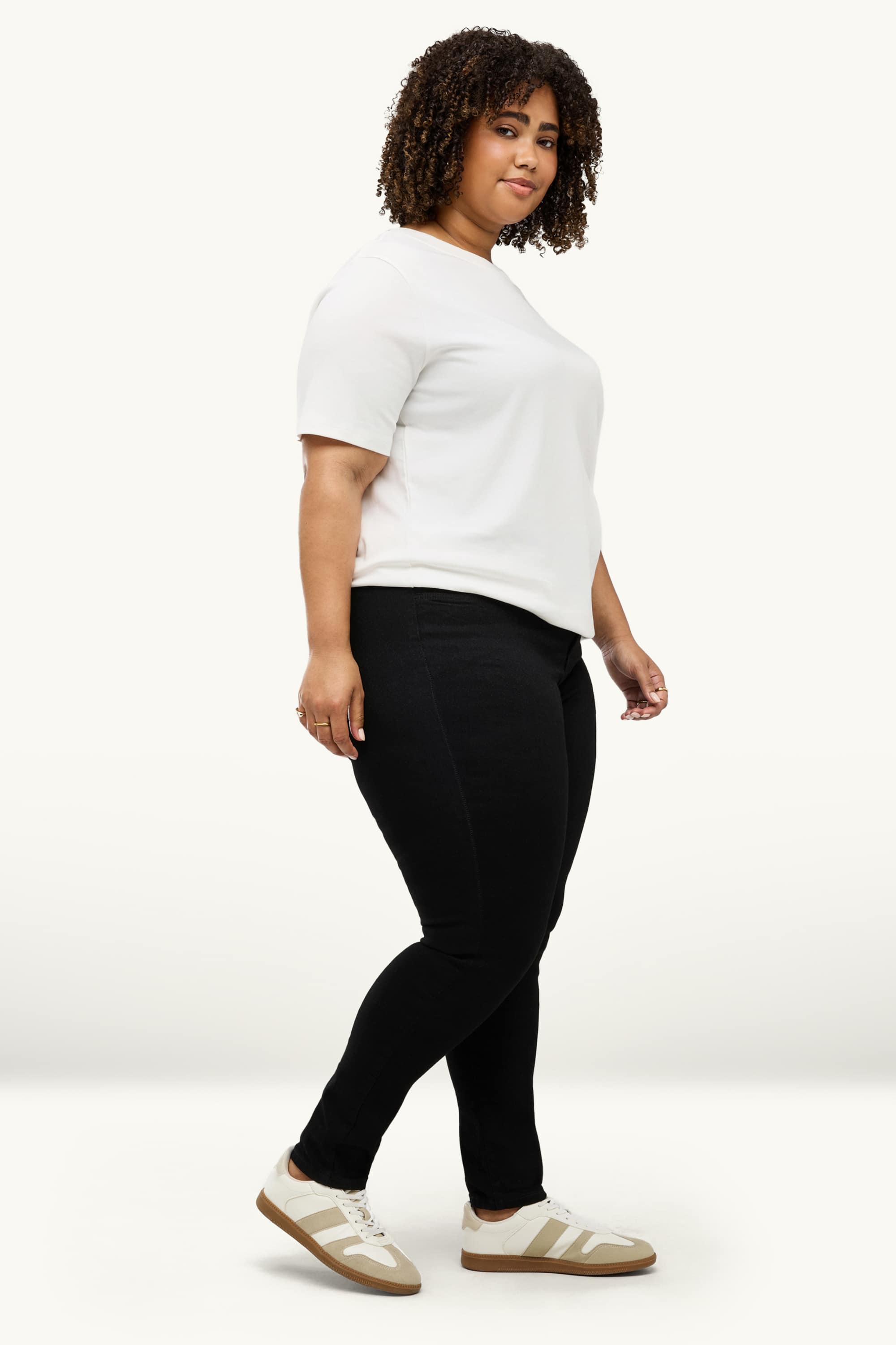Jegging jeans - high waist black