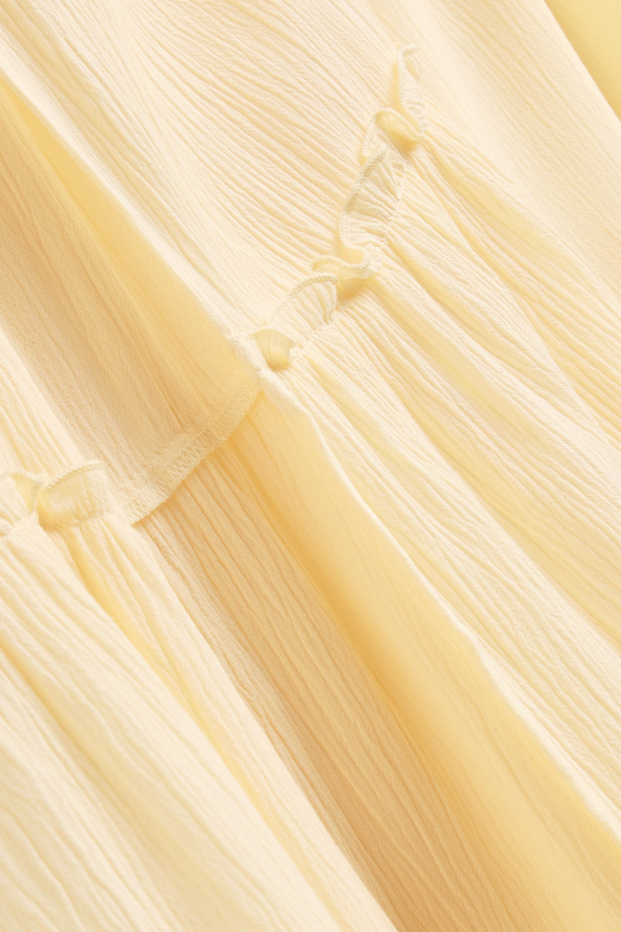 Skirt - textured yellow