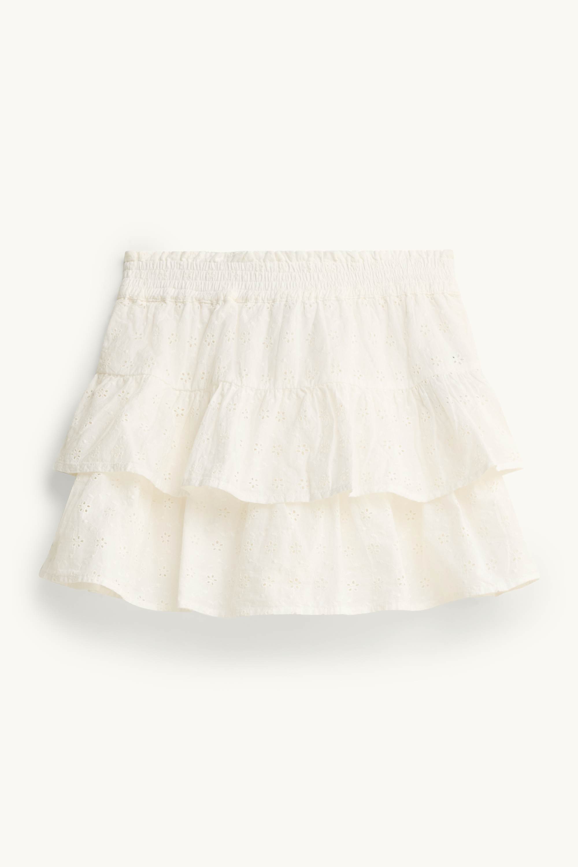 Skirt - broderie anglaise white