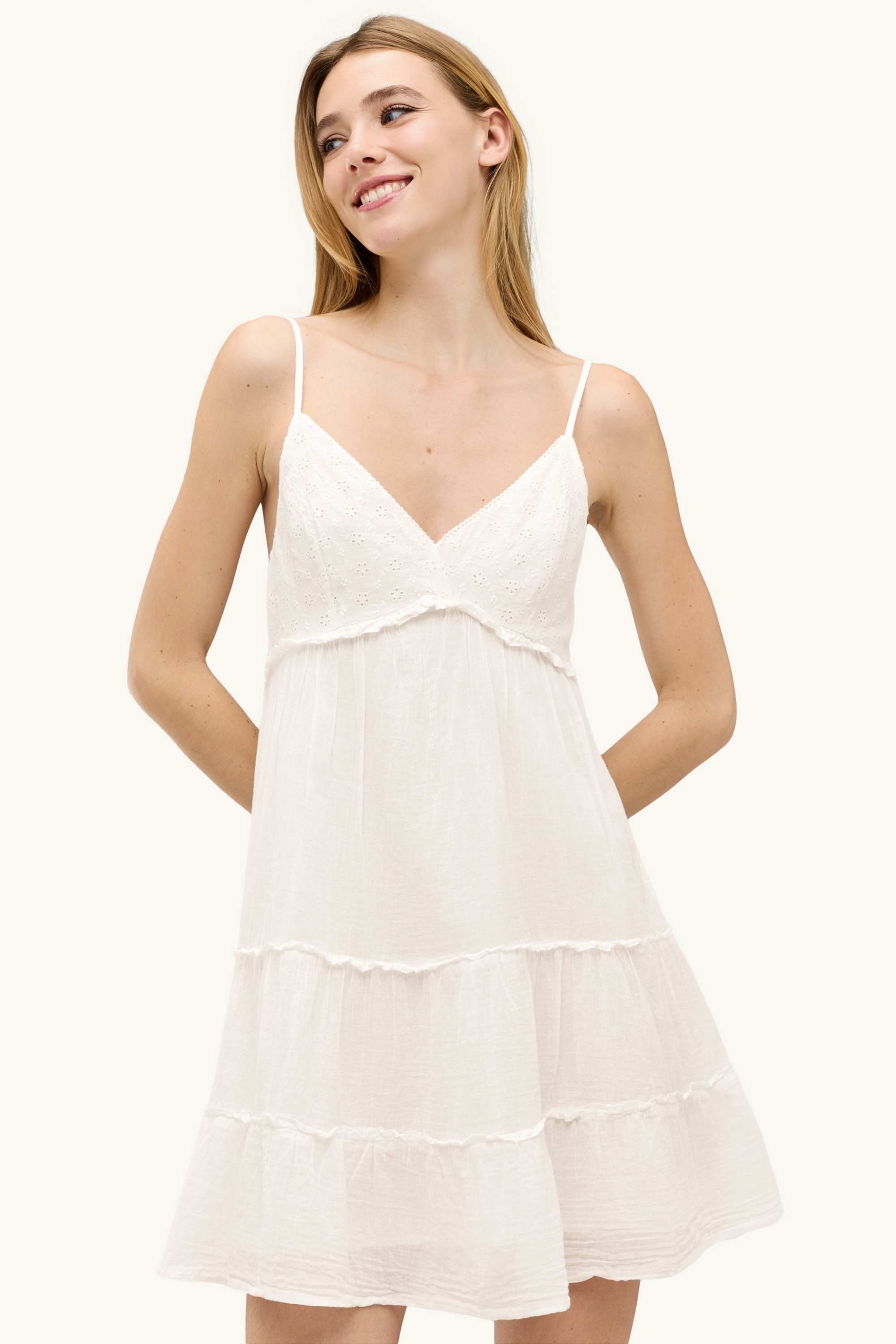 Empire dress white