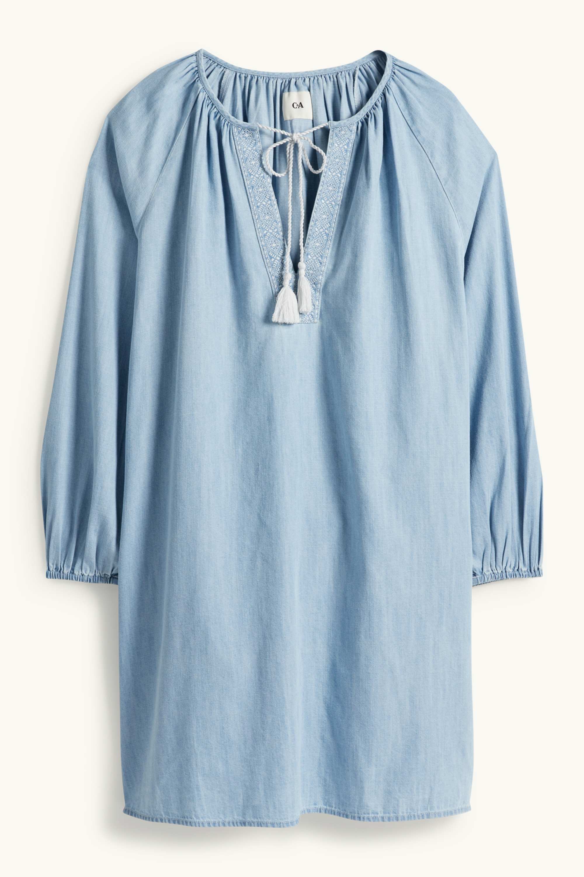Tunic dress - denim look denim-light blue