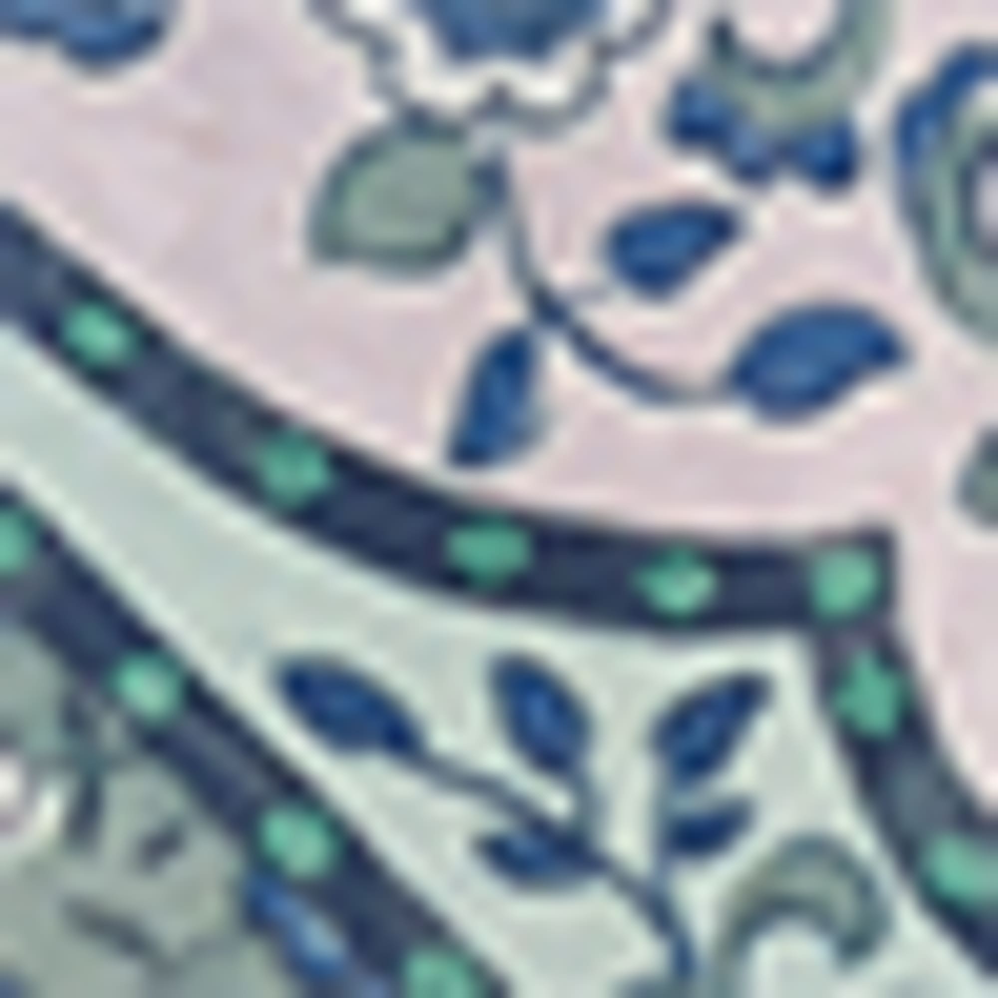 Shirt blouse - patterned dark blue