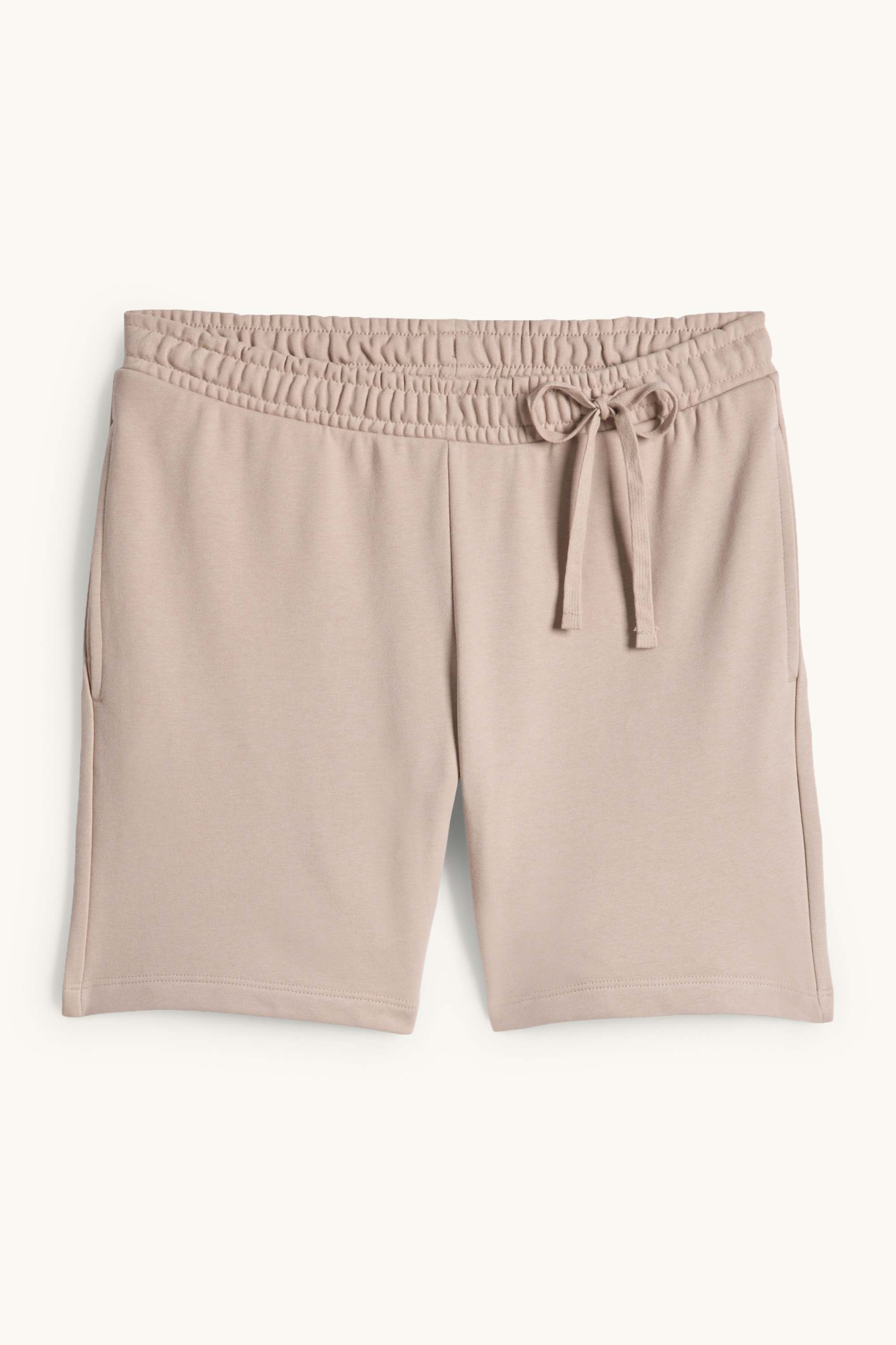 Maternity sweat shorts beige