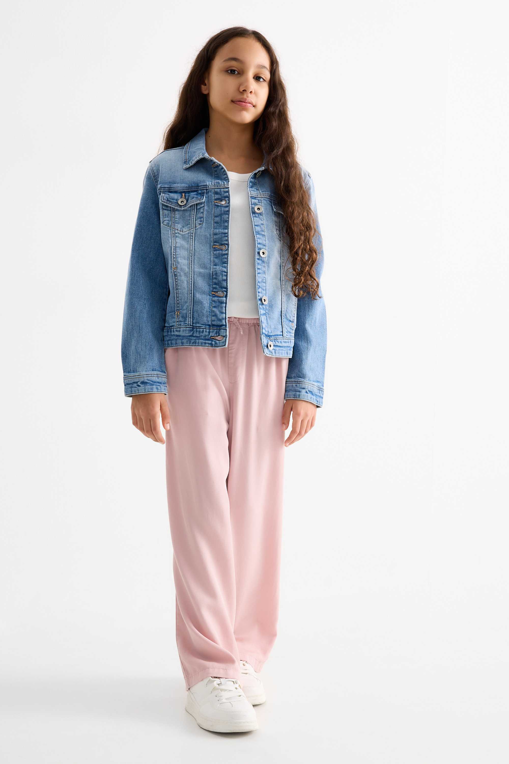 Cloth trousers - palazzo rose