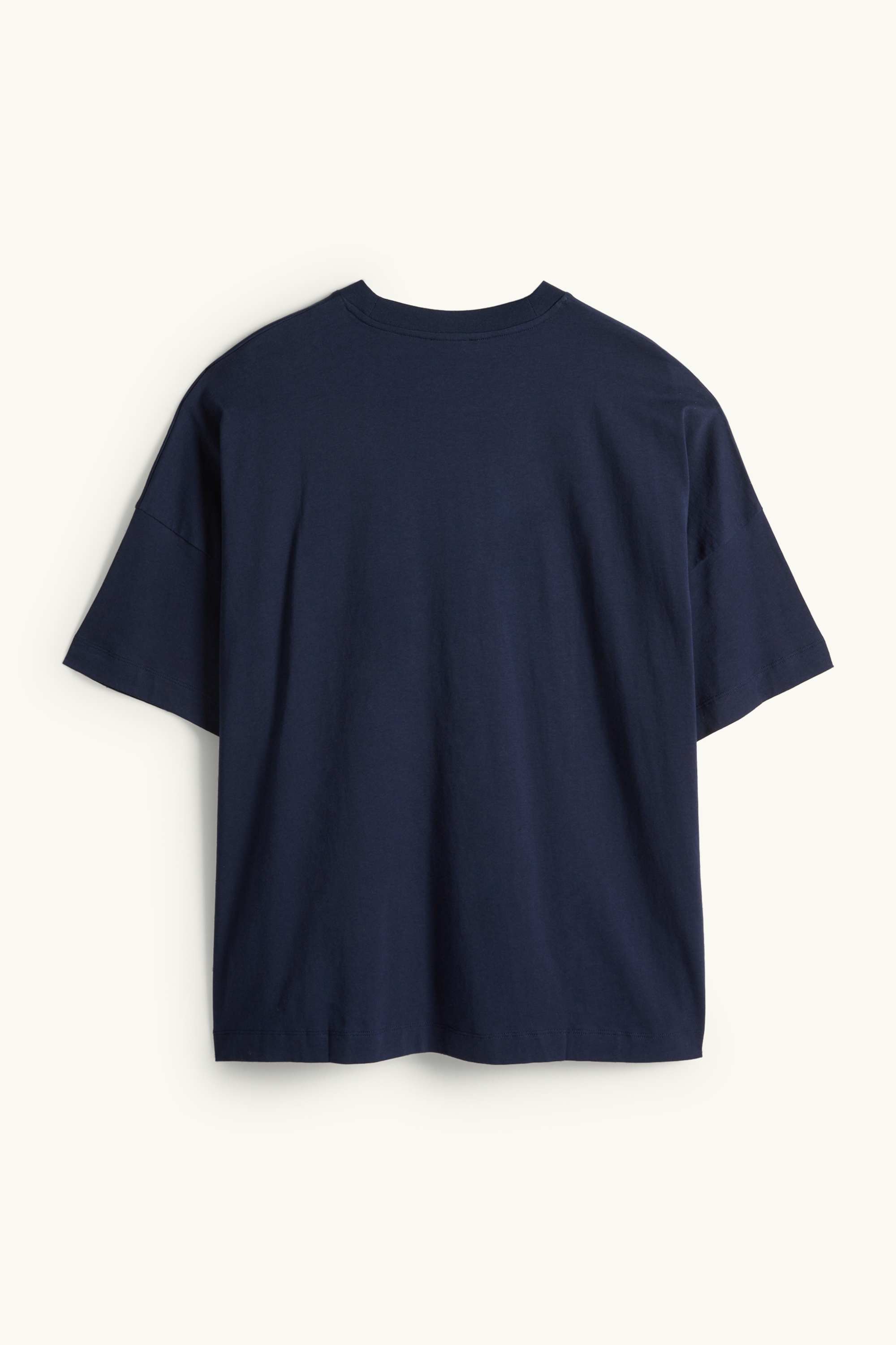 T-shirt - regular fit - shiny dark blue