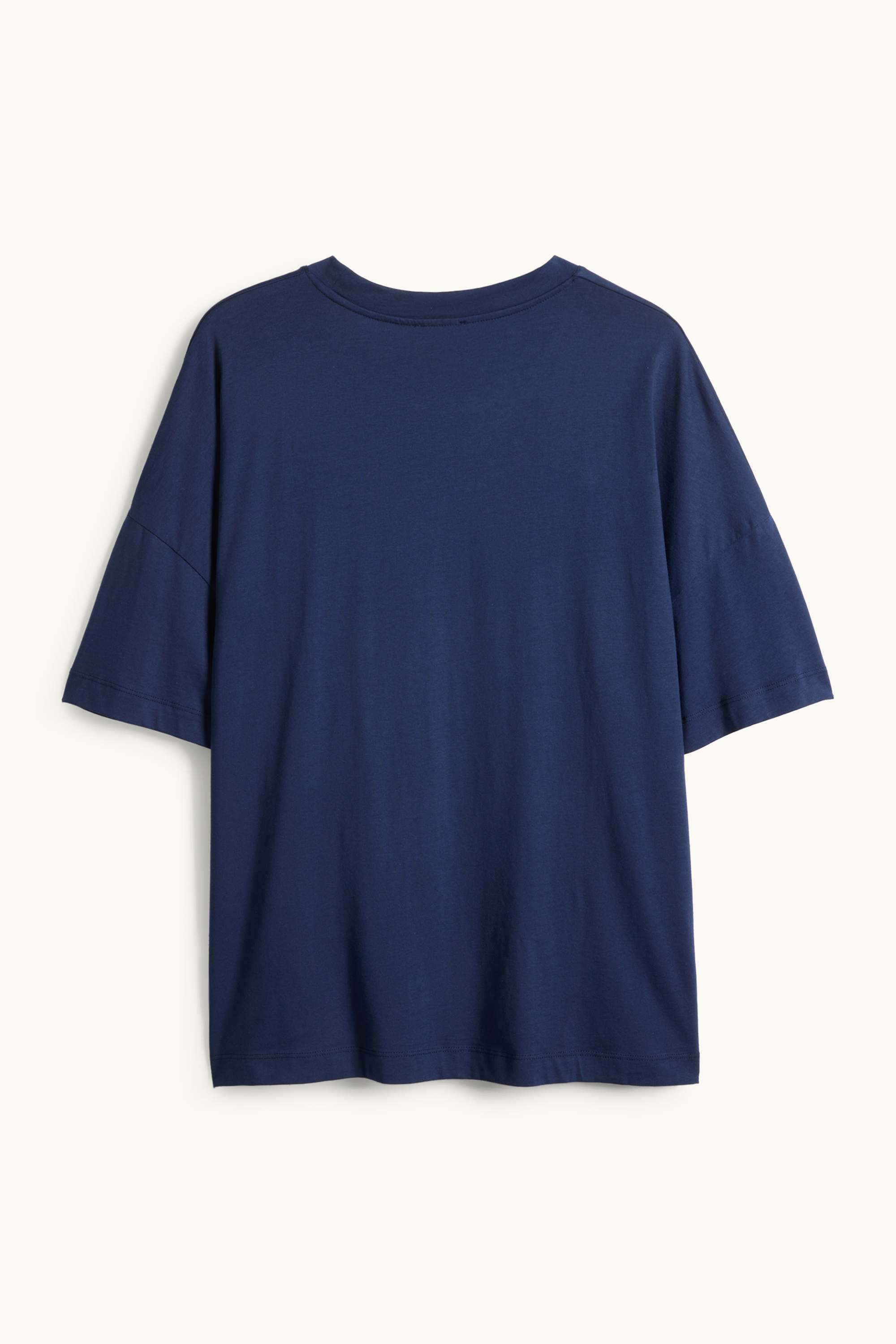 T-shirt - regular fit - shiny dark blue
