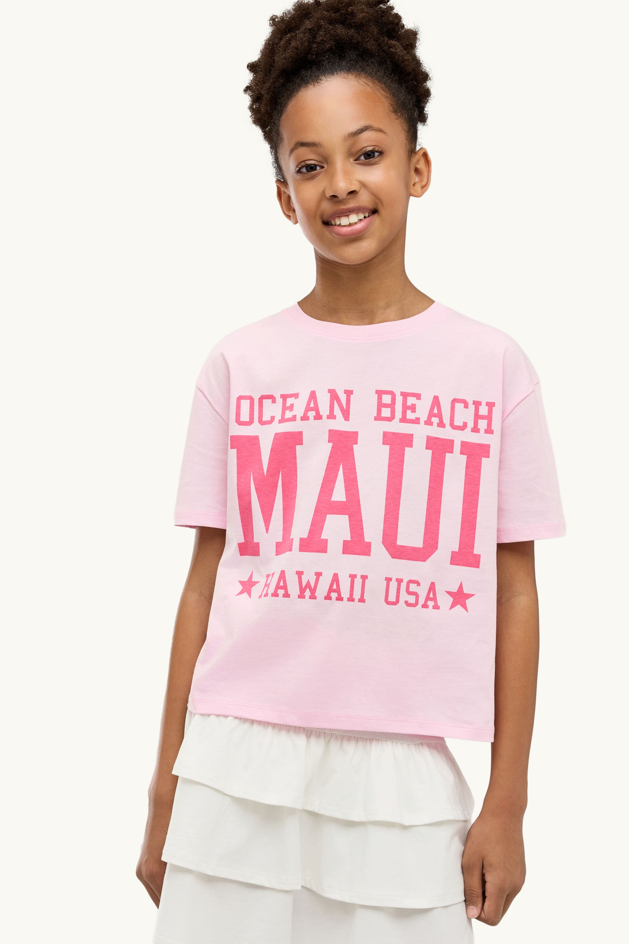 Multipack of 2 - Hawaii - short sleeve T-shirt - striped rose / beige