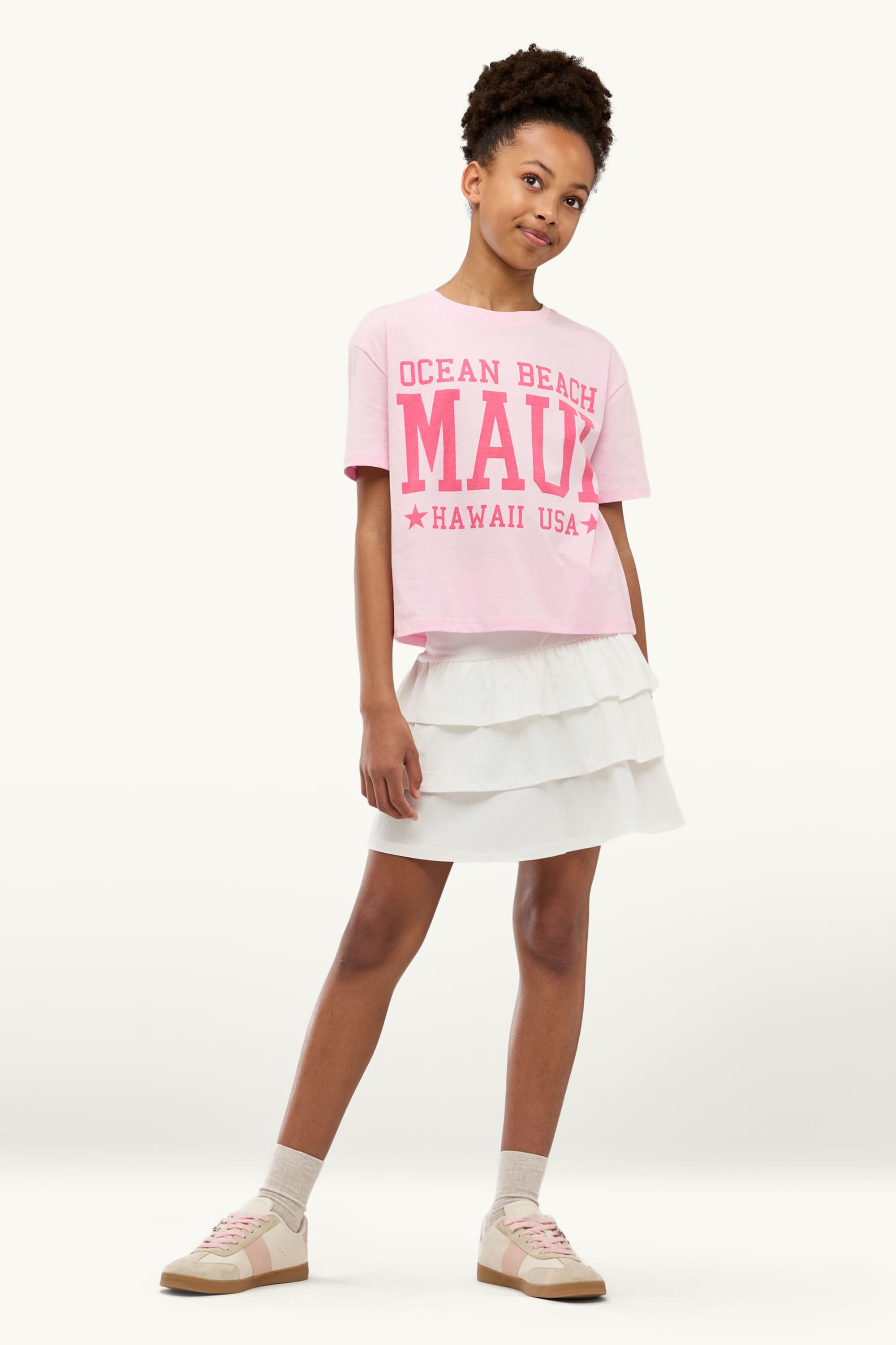 Multipack of 2 - Hawaii - short sleeve T-shirt - striped rose / beige