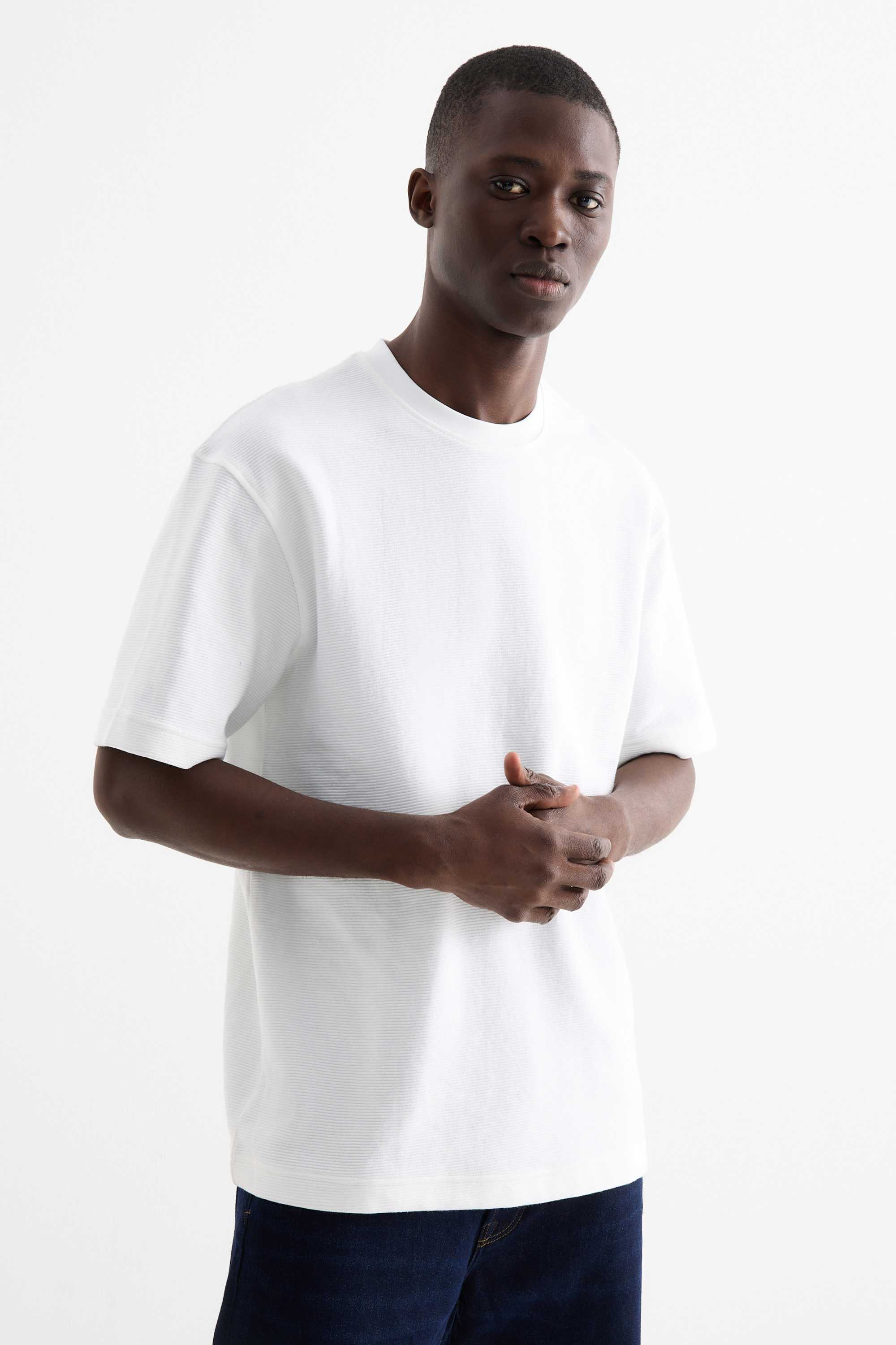 T-shirt - relaxed fit white