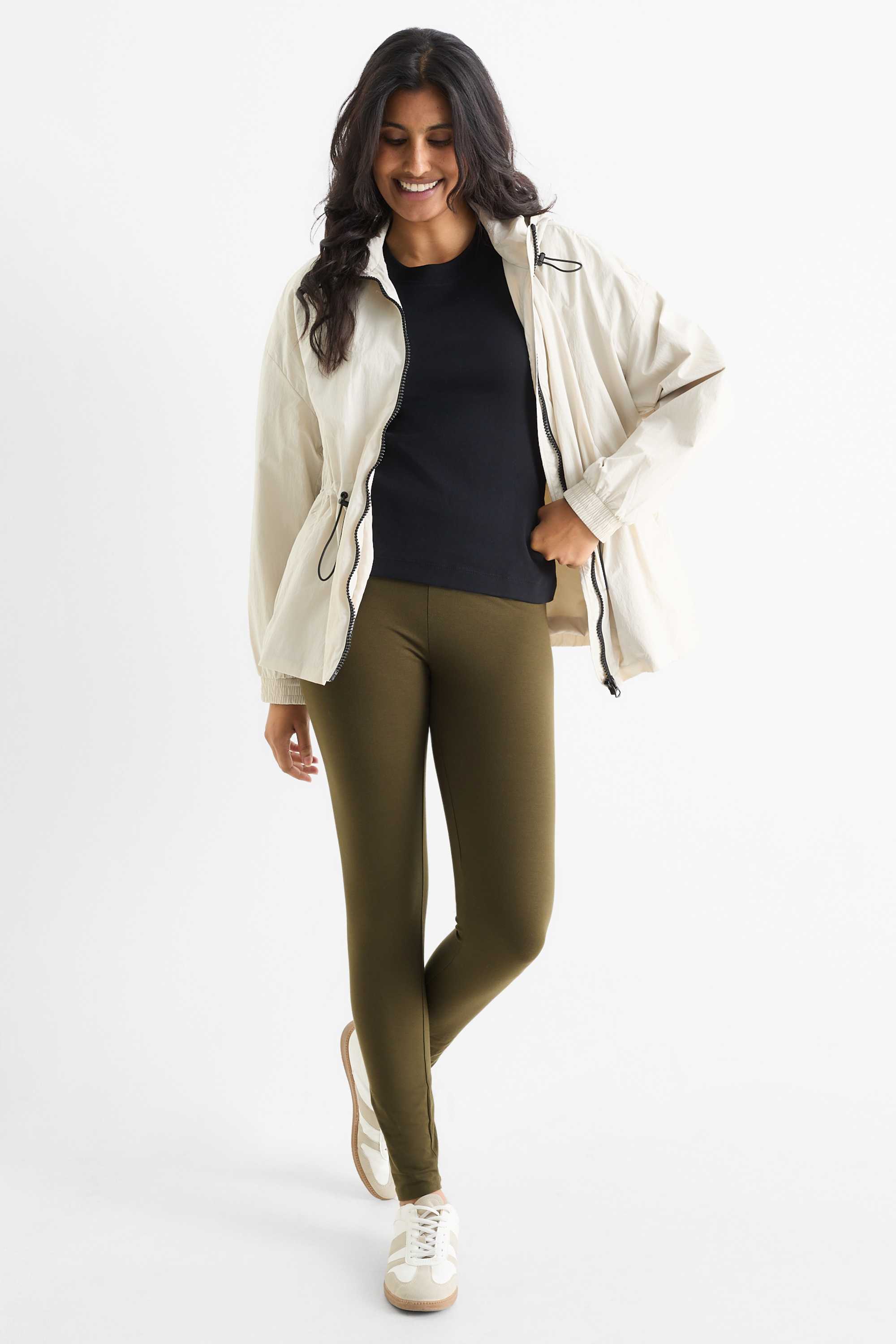 Leggings khaki