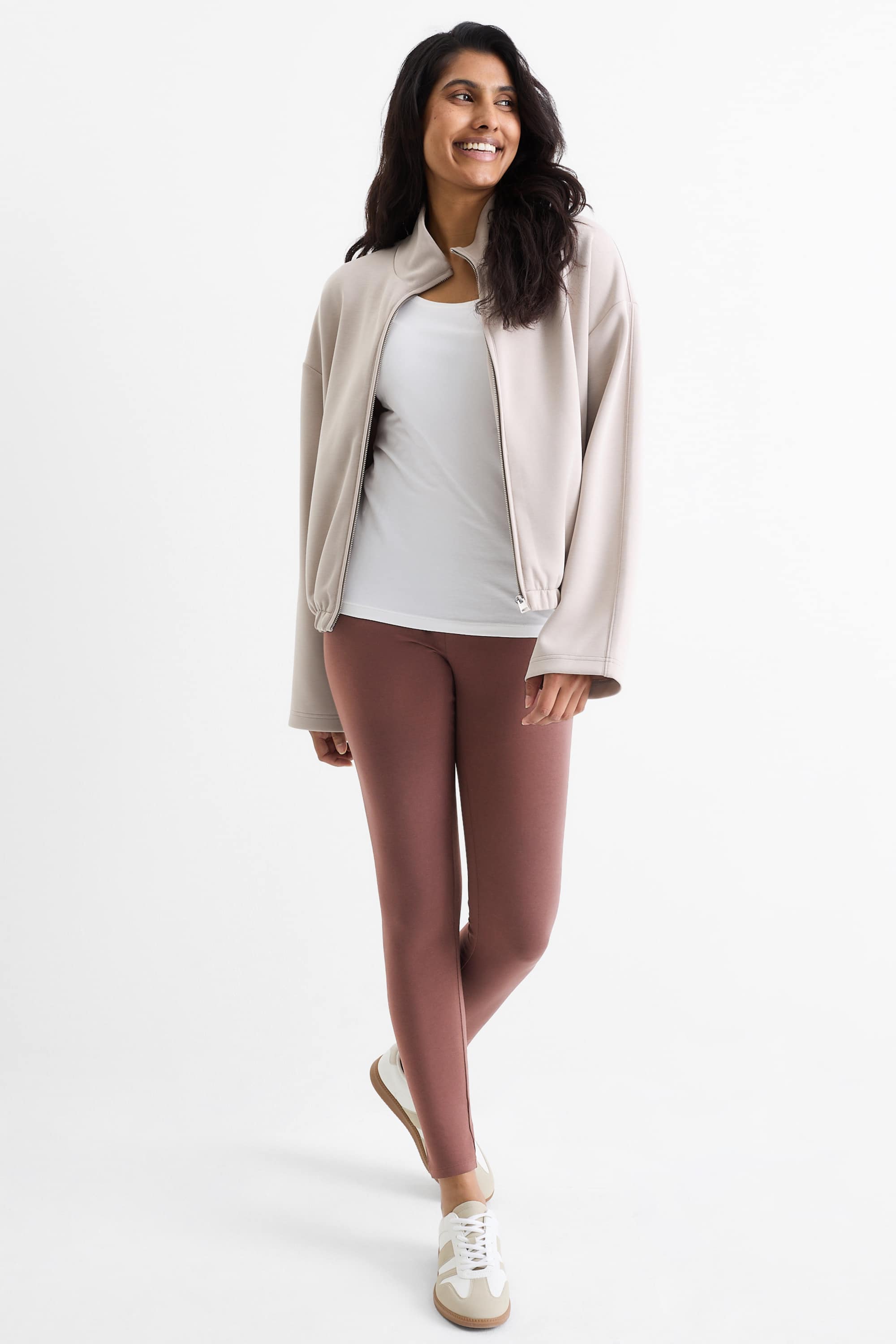 Leggings light brown