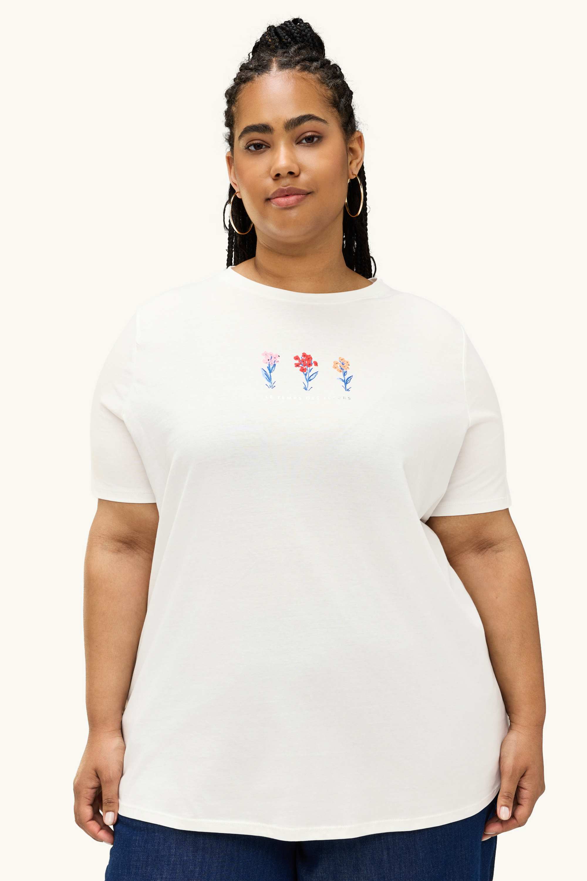 T-shirt - regular fit white