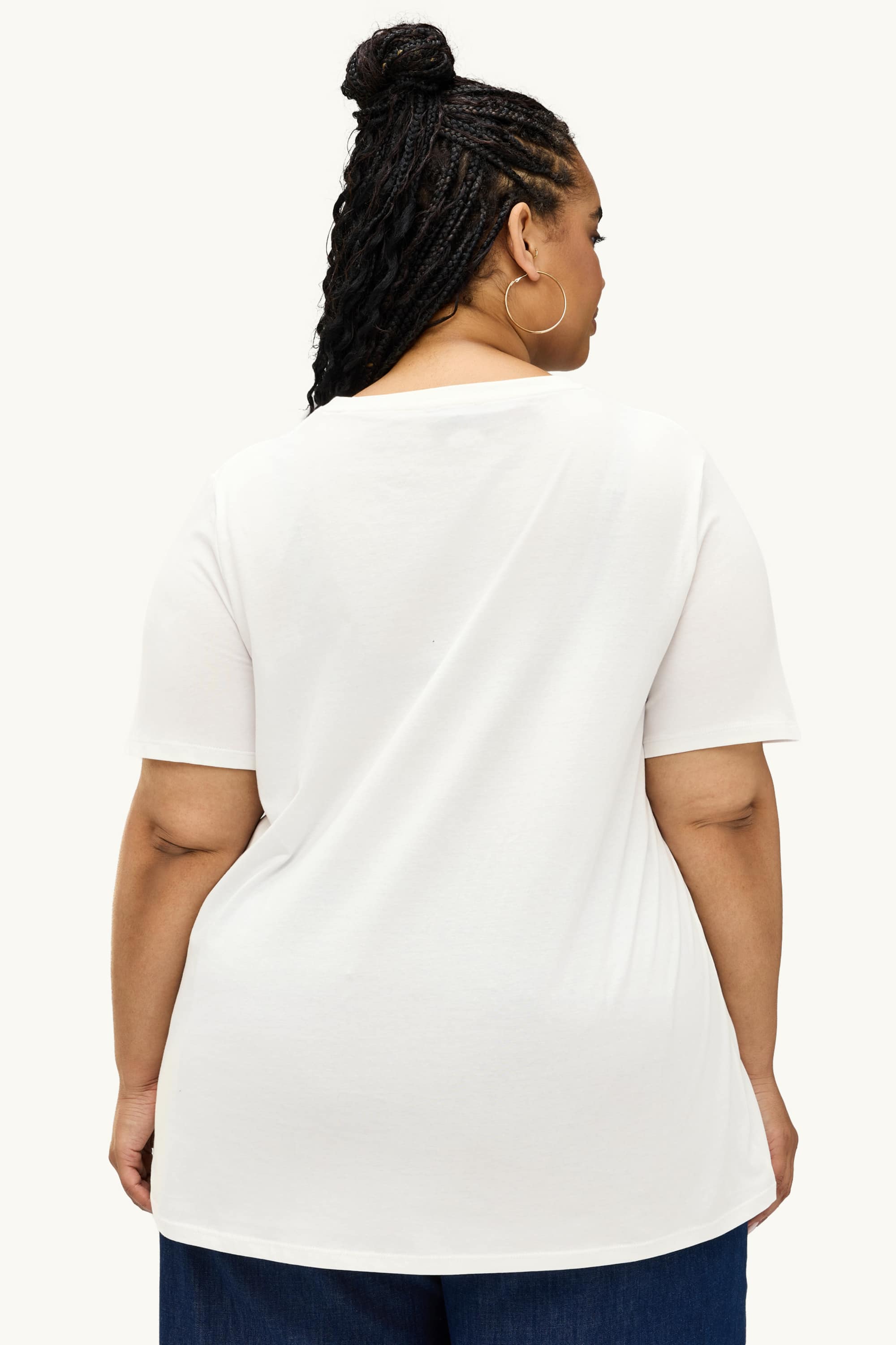T-shirt - regular fit white