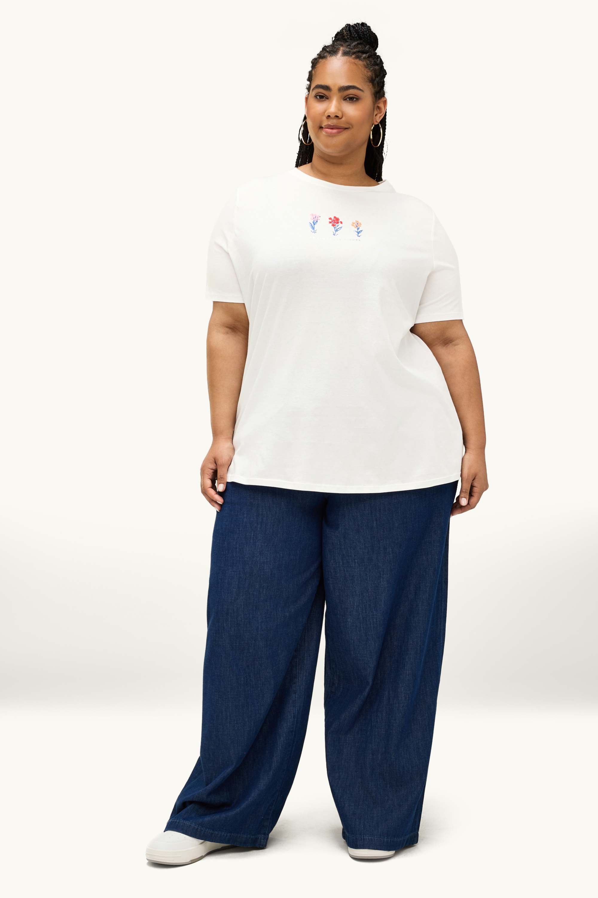 T-shirt - regular fit white