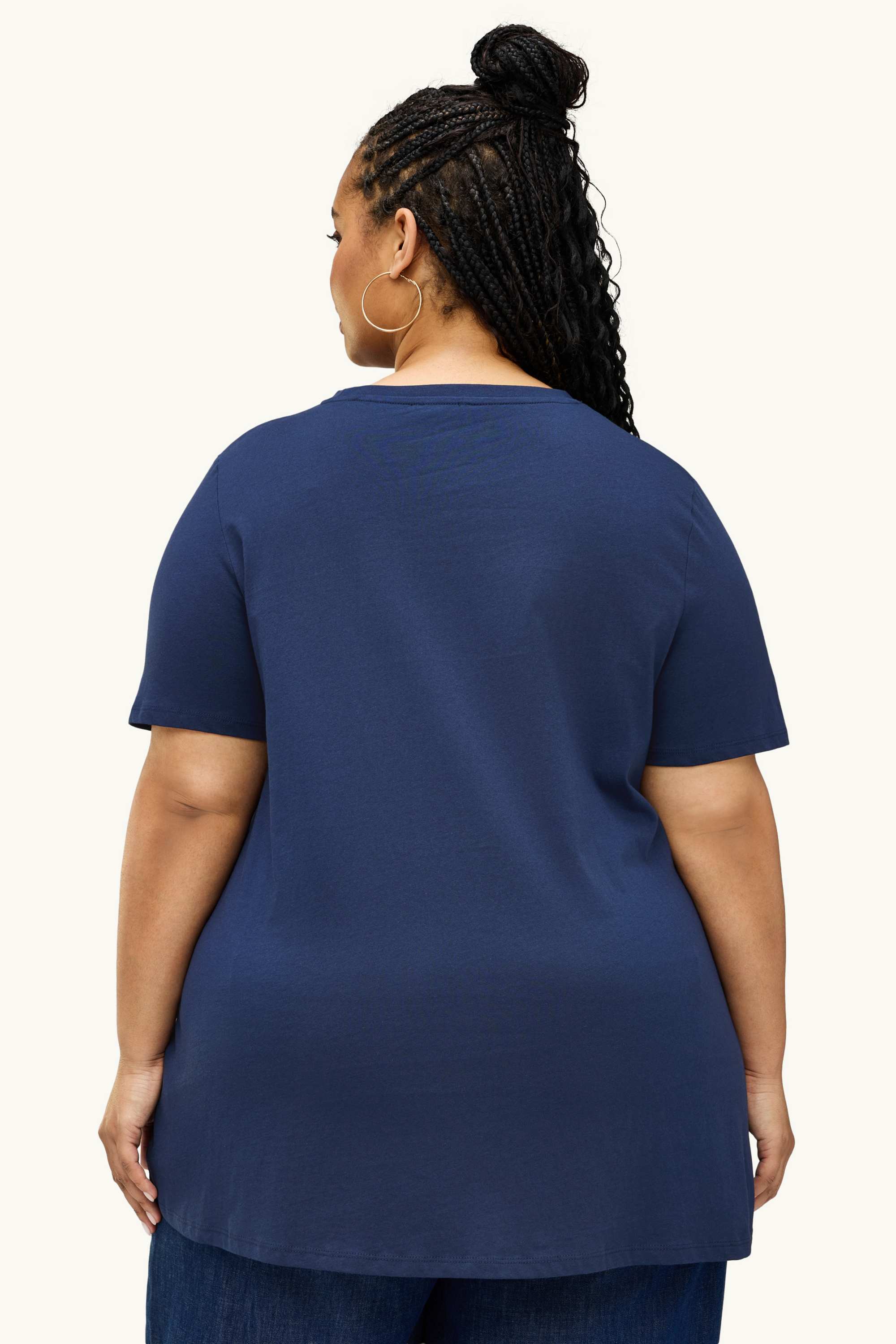 T-shirt - regular fit dark blue