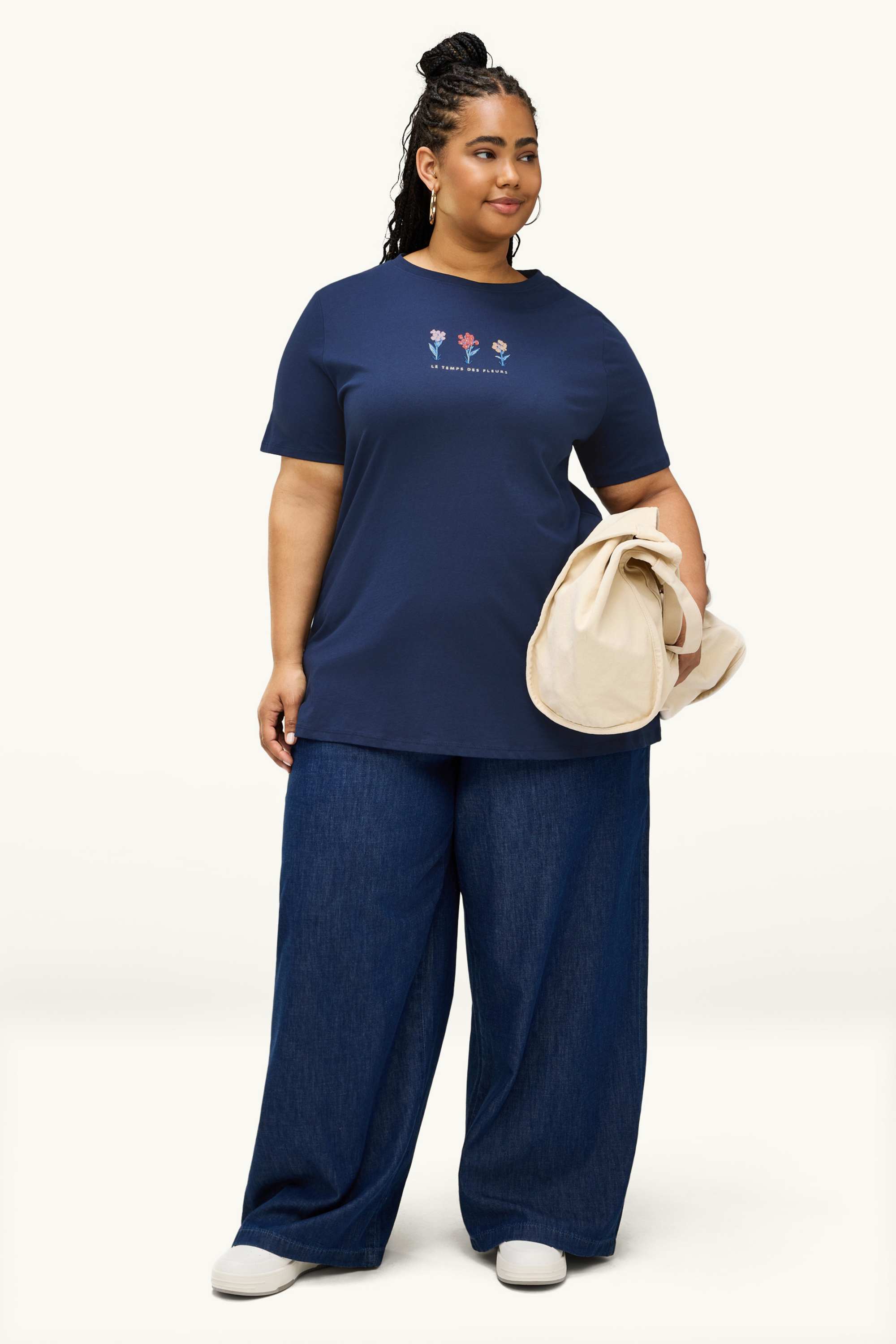 T-shirt - regular fit dark blue