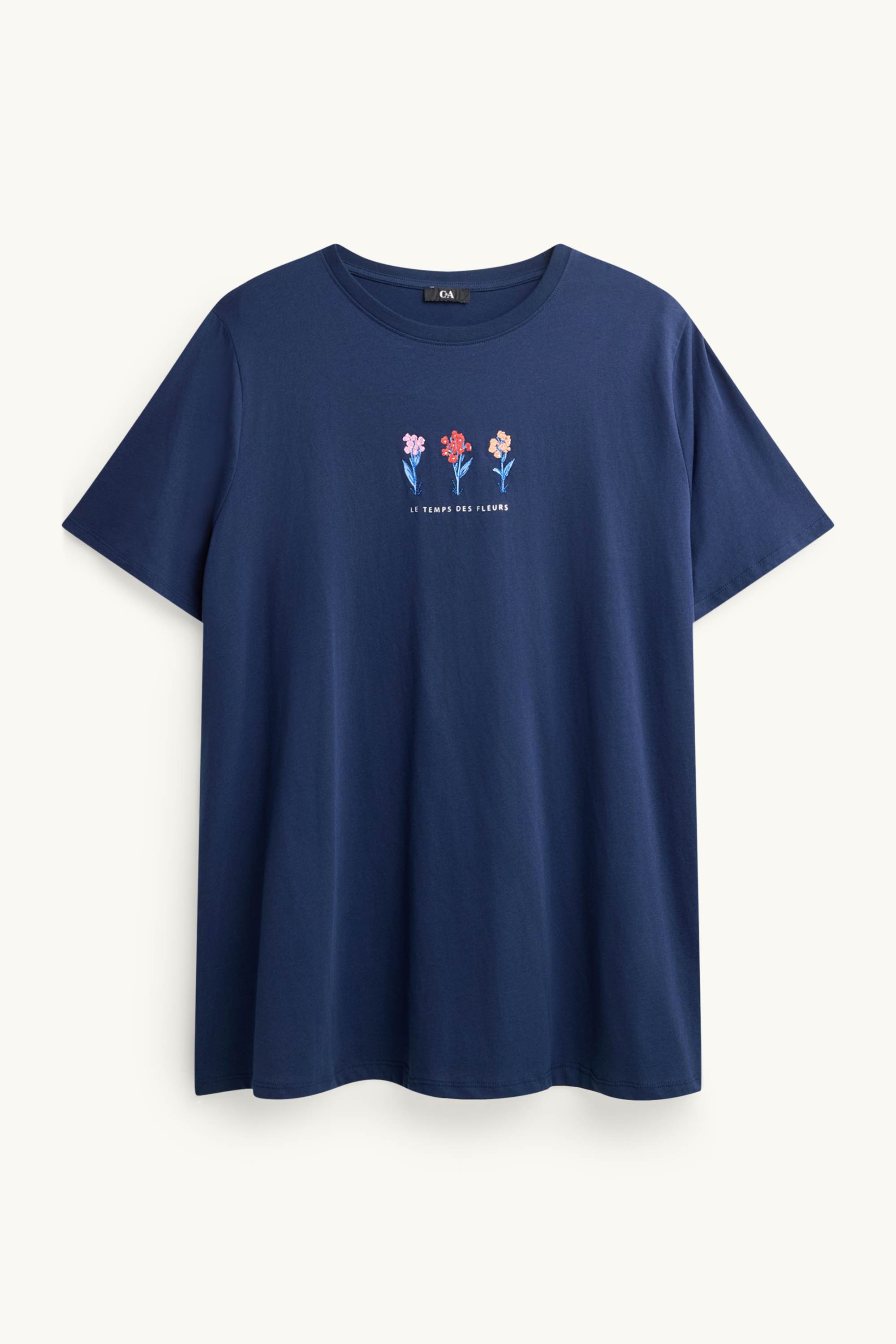 T-shirt - regular fit dark blue