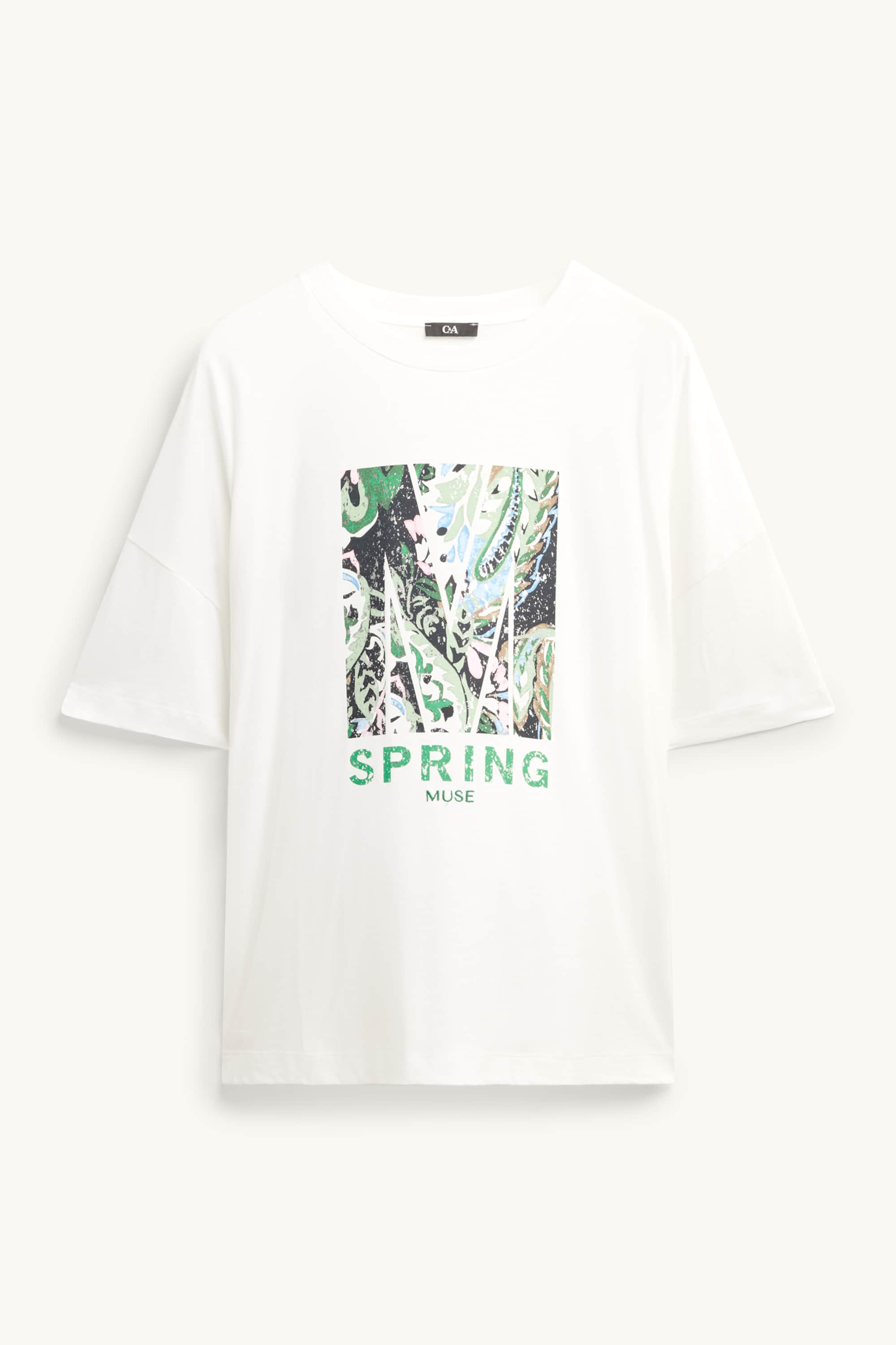 T-shirt - relaxed fit white