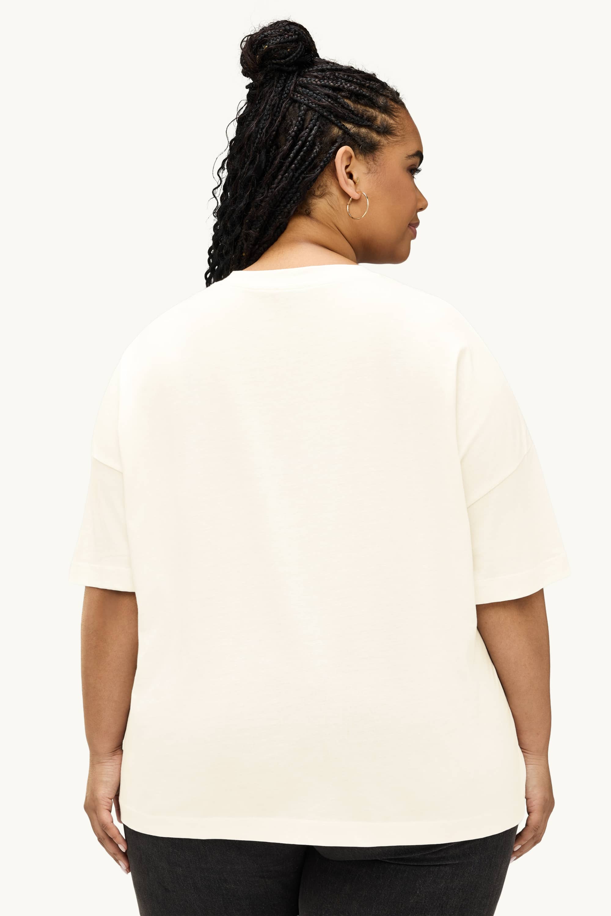 T-shirt - relaxed fit white