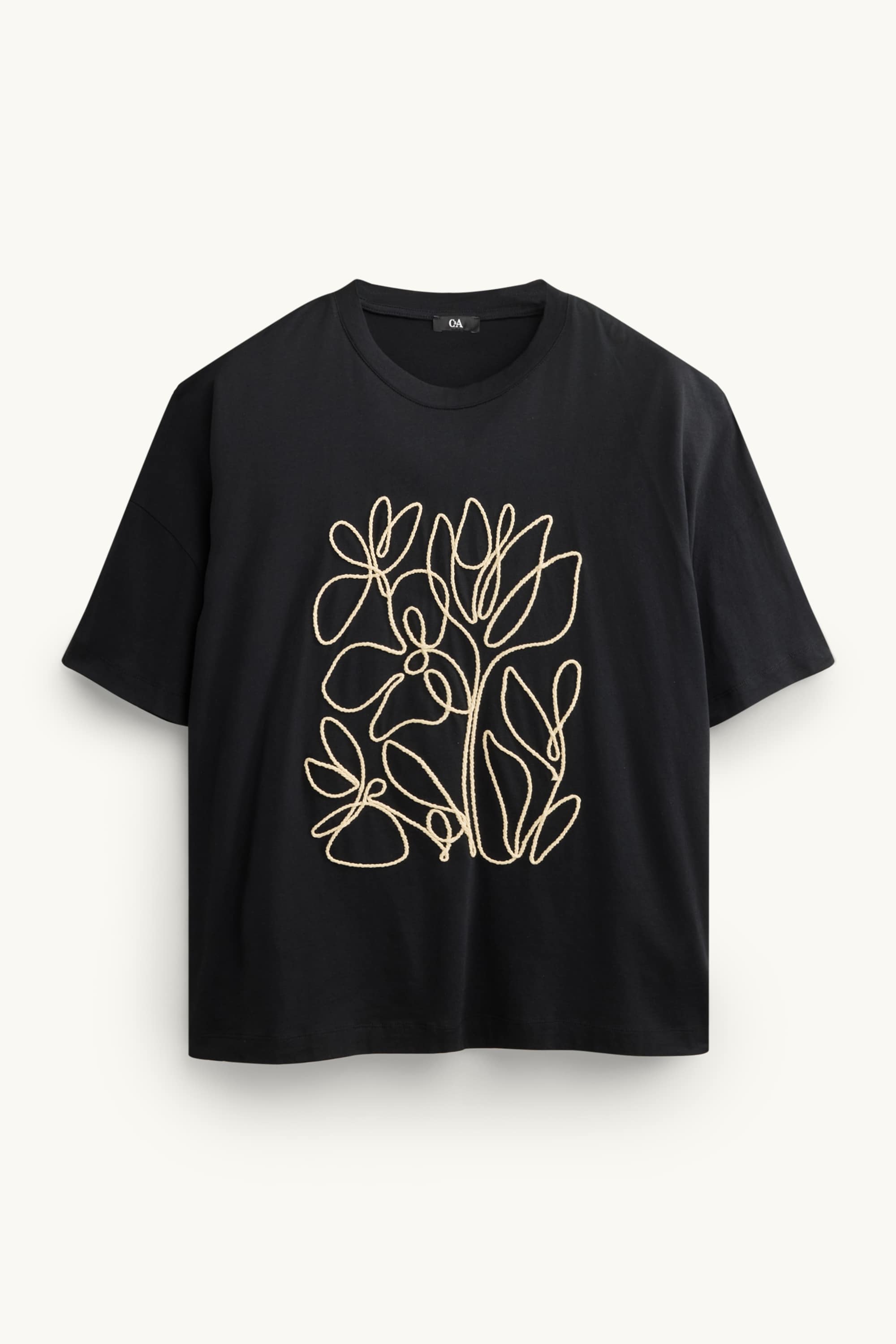 T-shirt - relaxed fit black