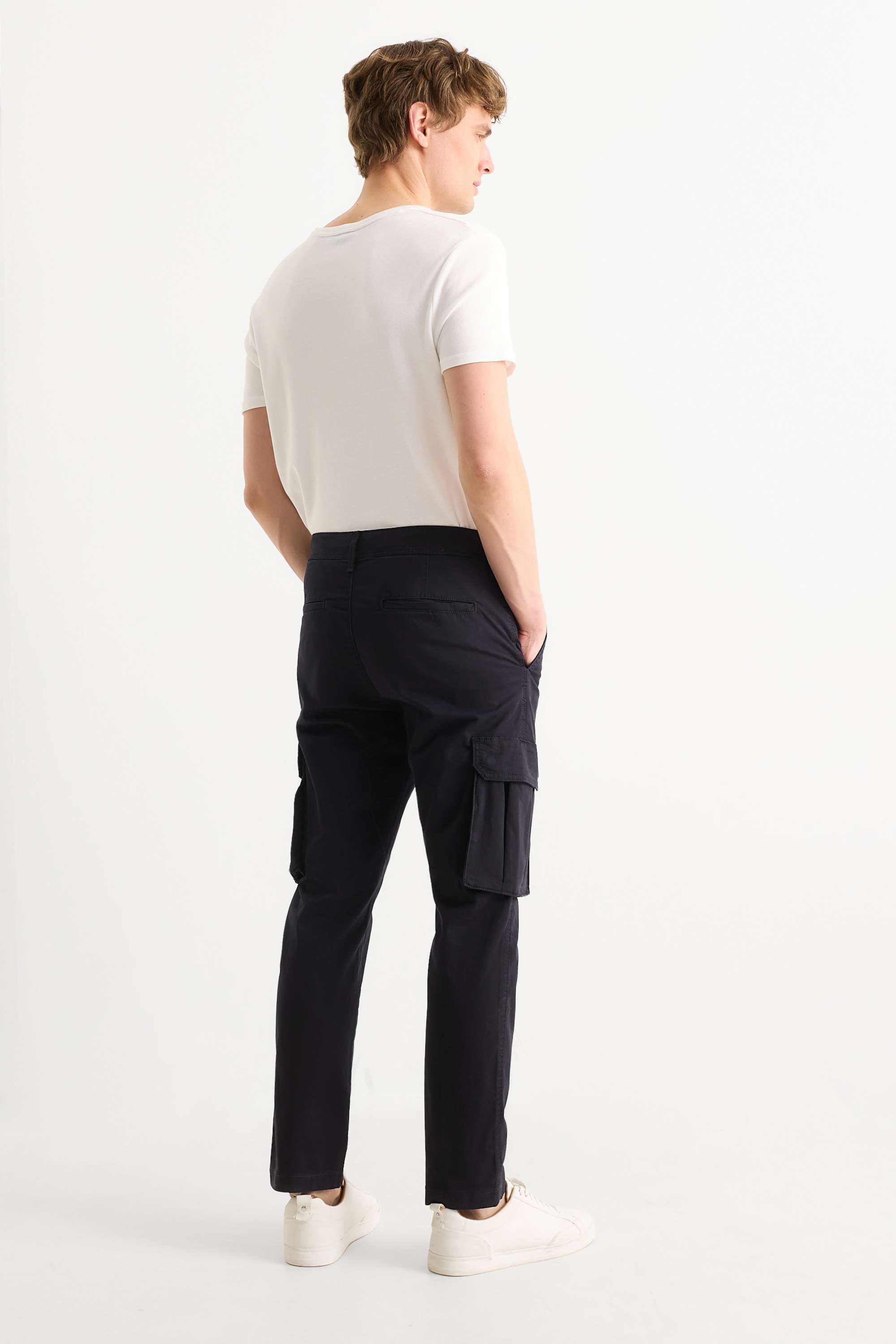 Cargo trousers black