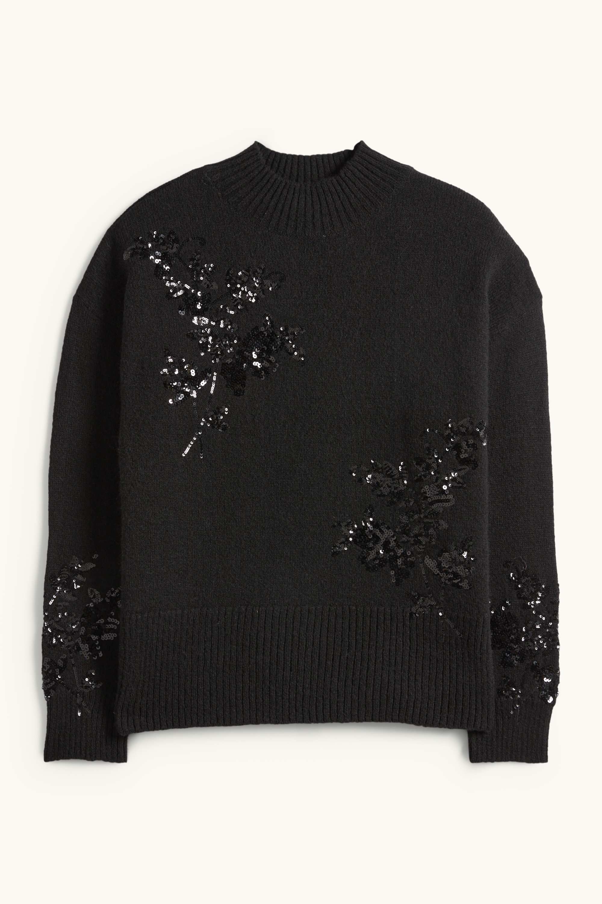 Jumper - shiny black