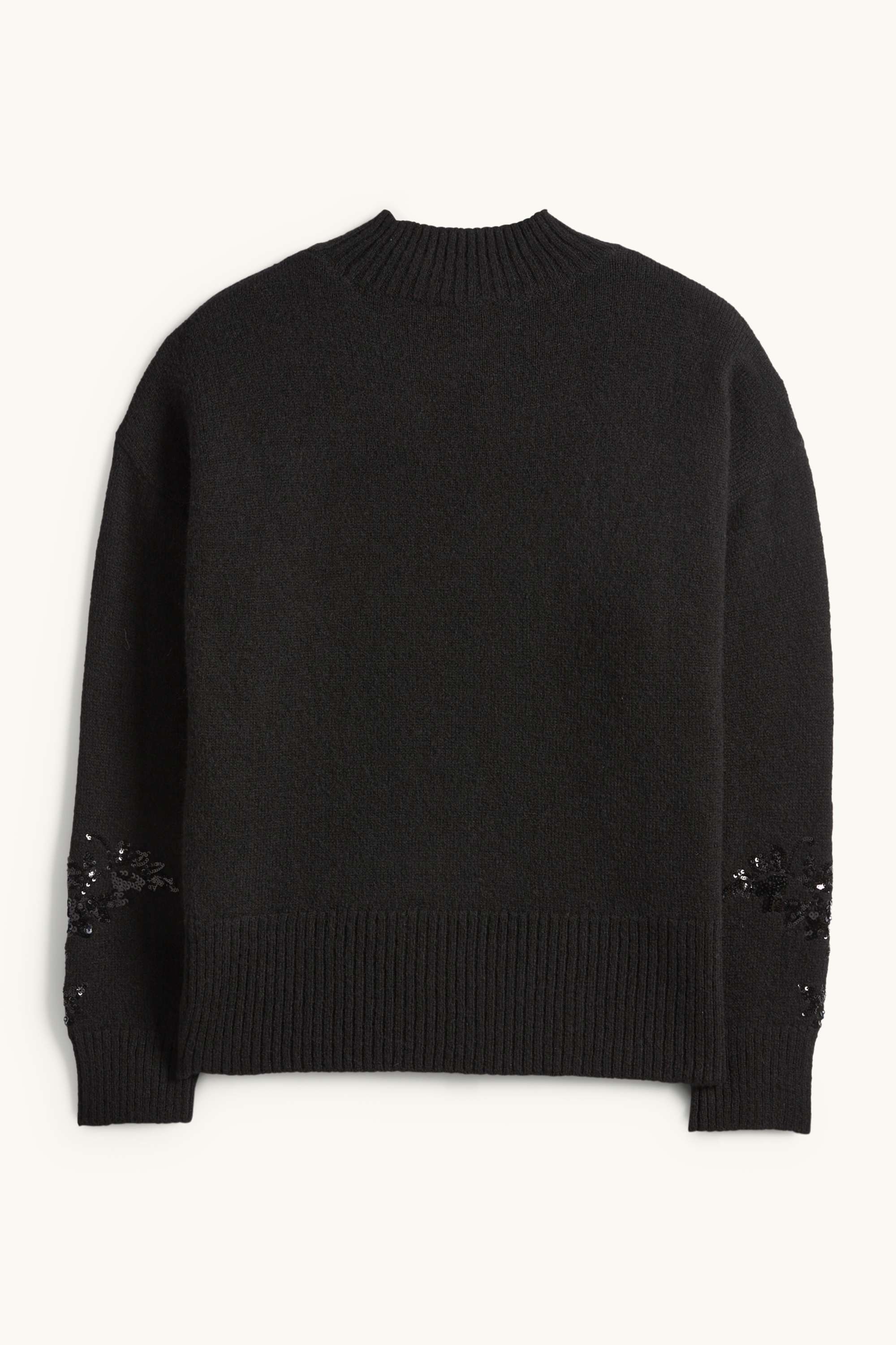 Jumper - shiny black