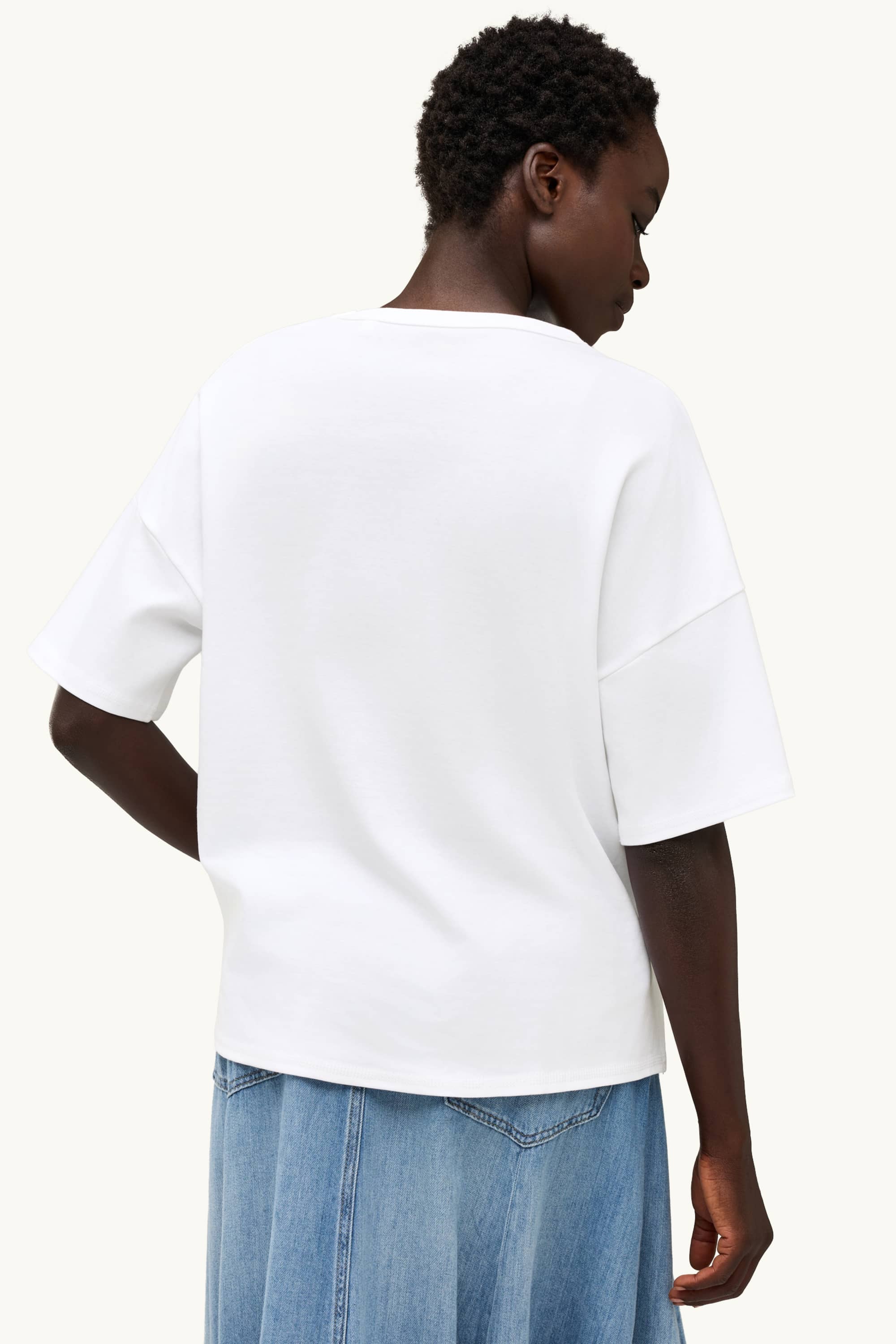 T-shirt - oversized white