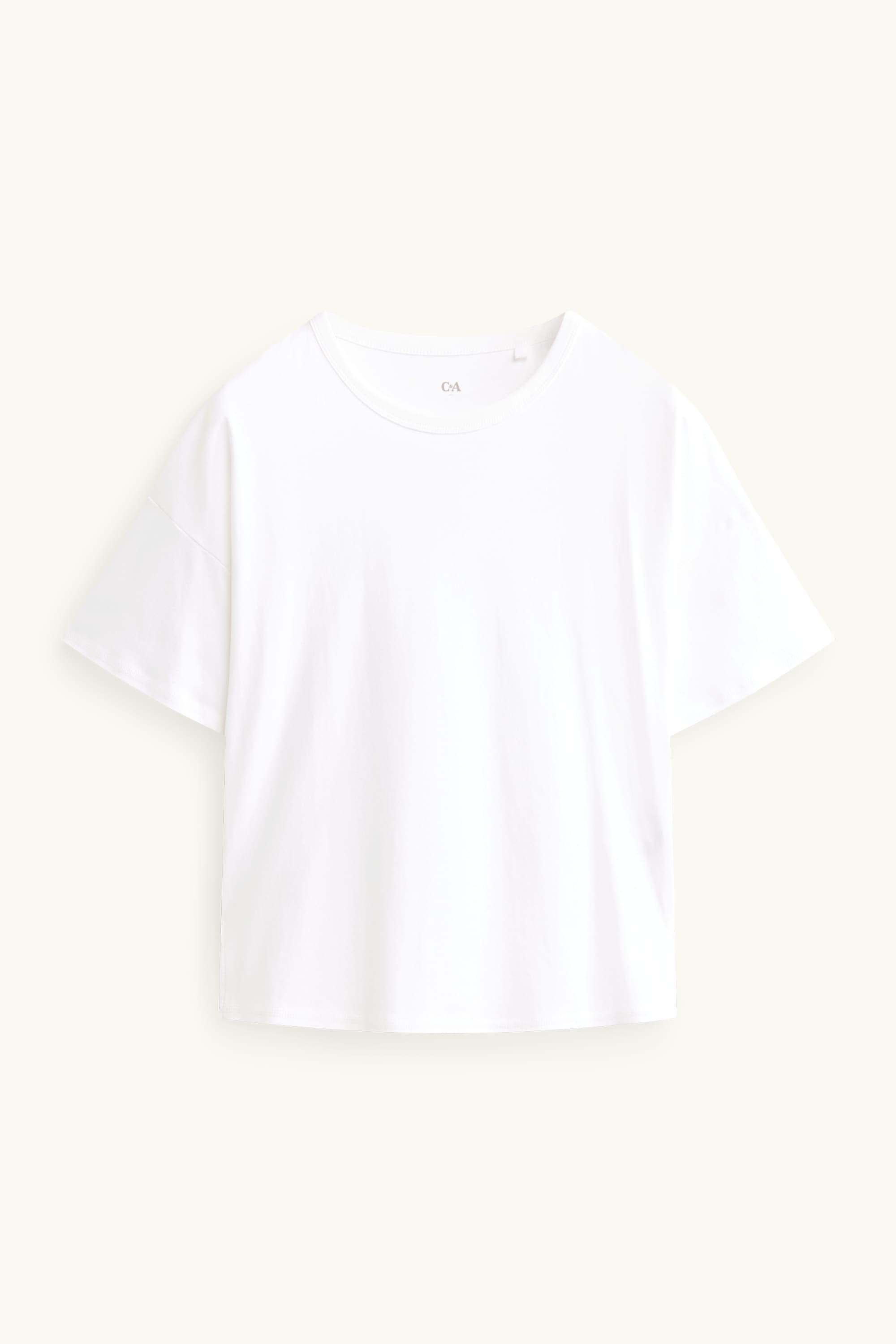 T-shirt - oversized white