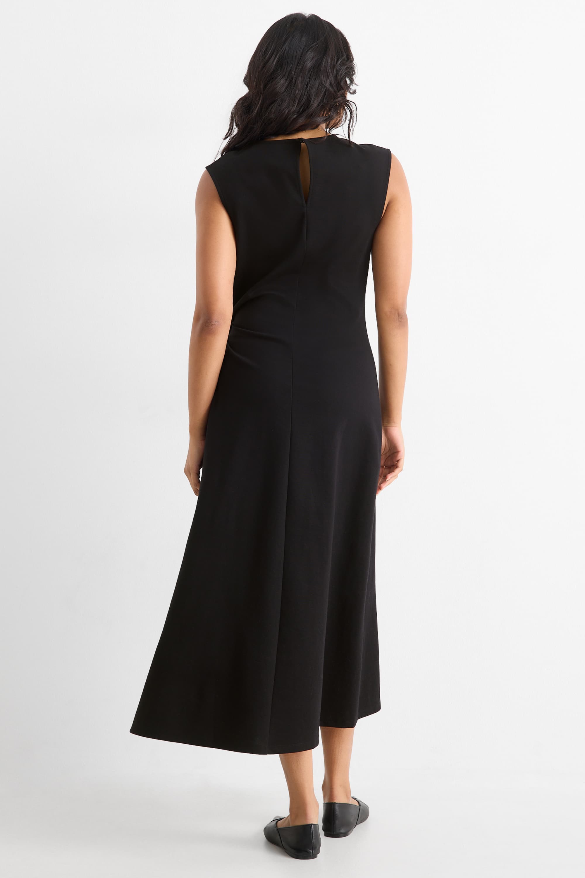 Fit & flare dress black