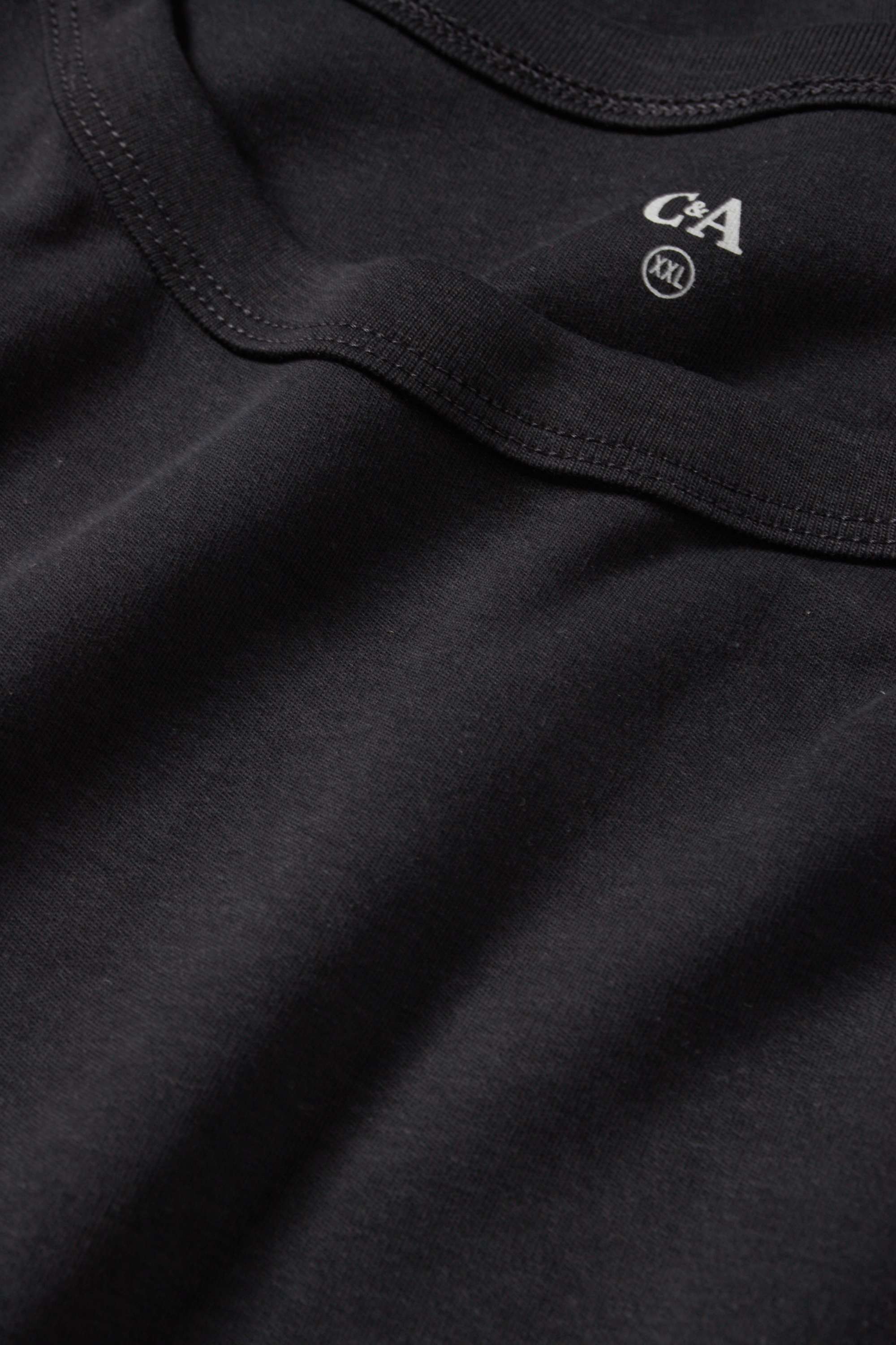 T-shirt dress black