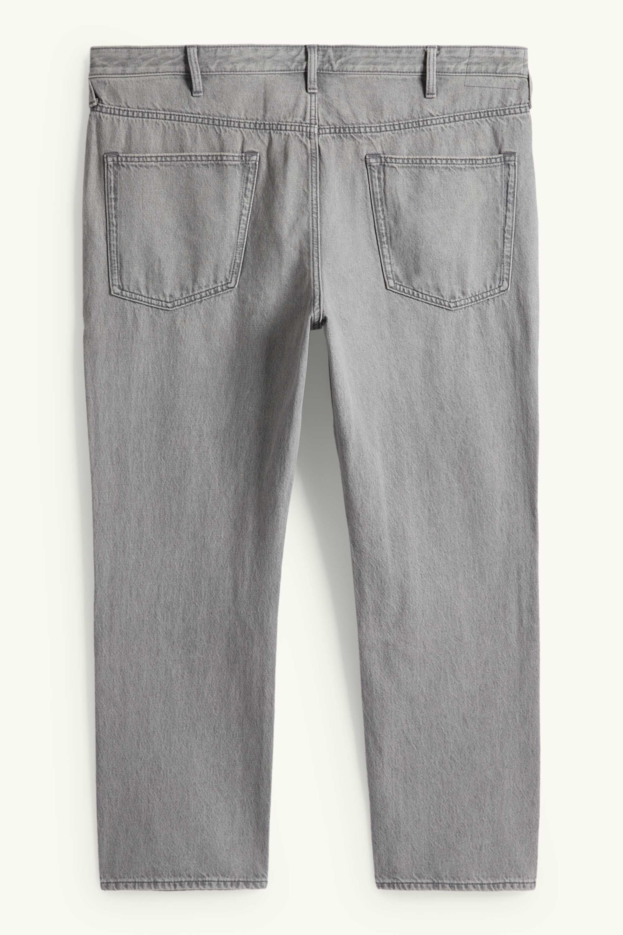 Straight jeans gray
