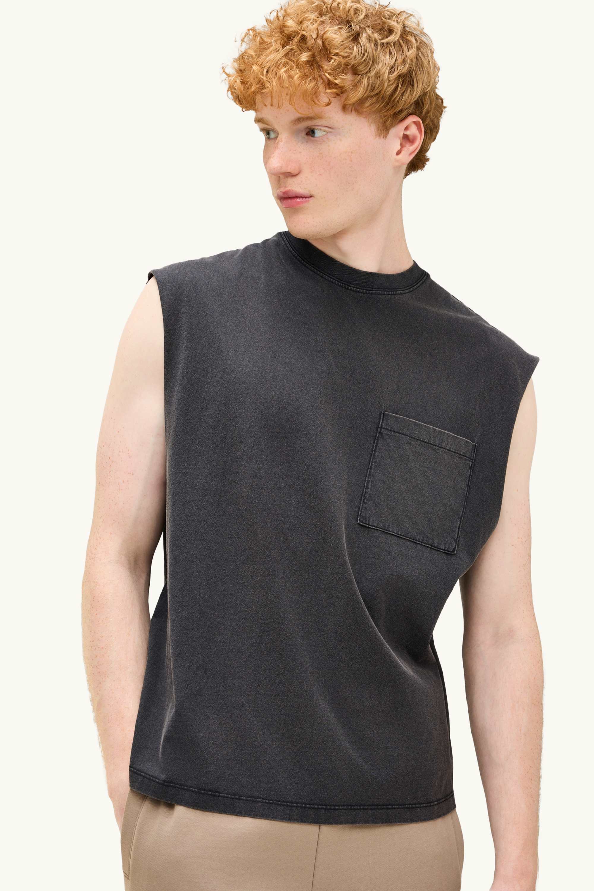 Vest top black