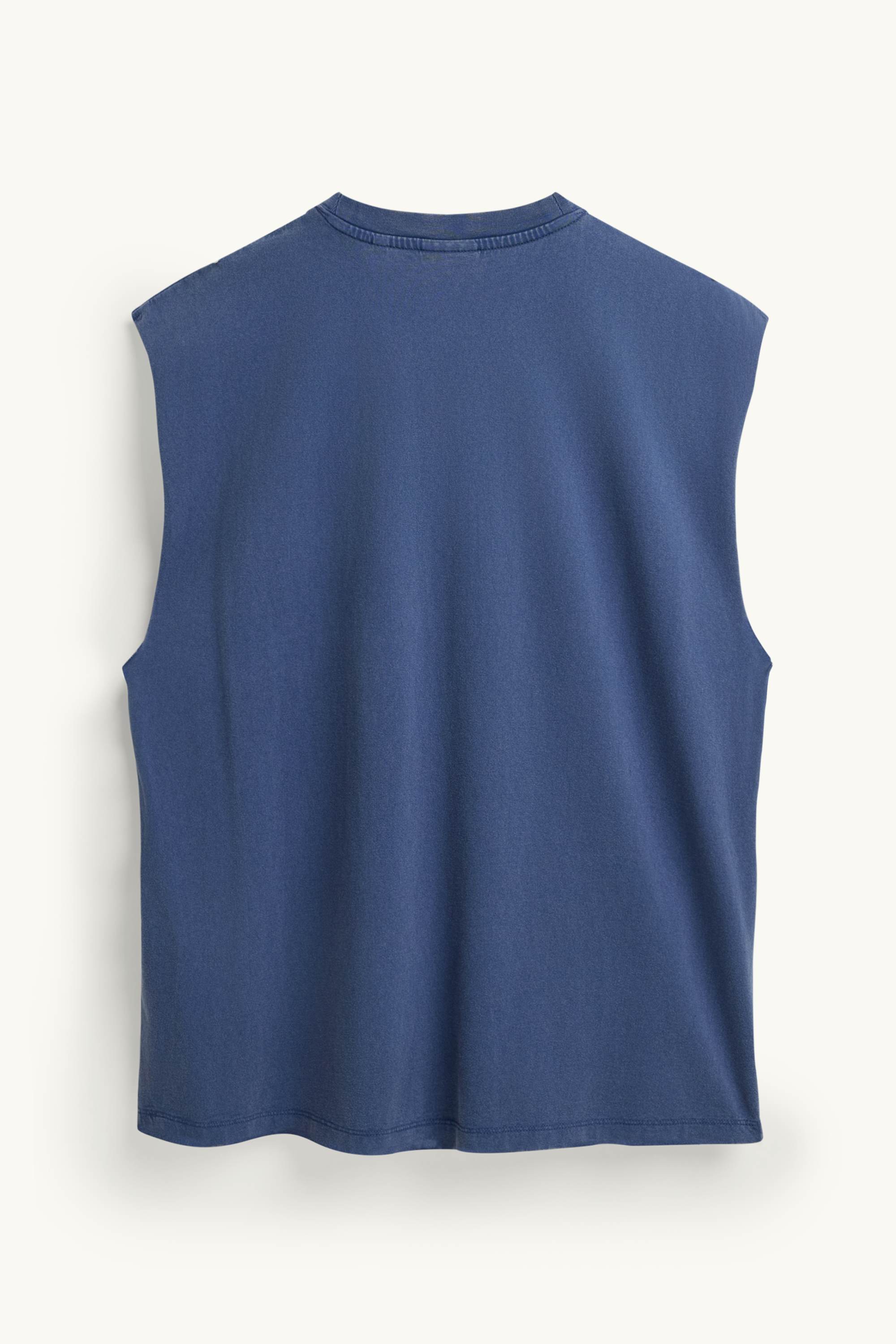 Vest top blue