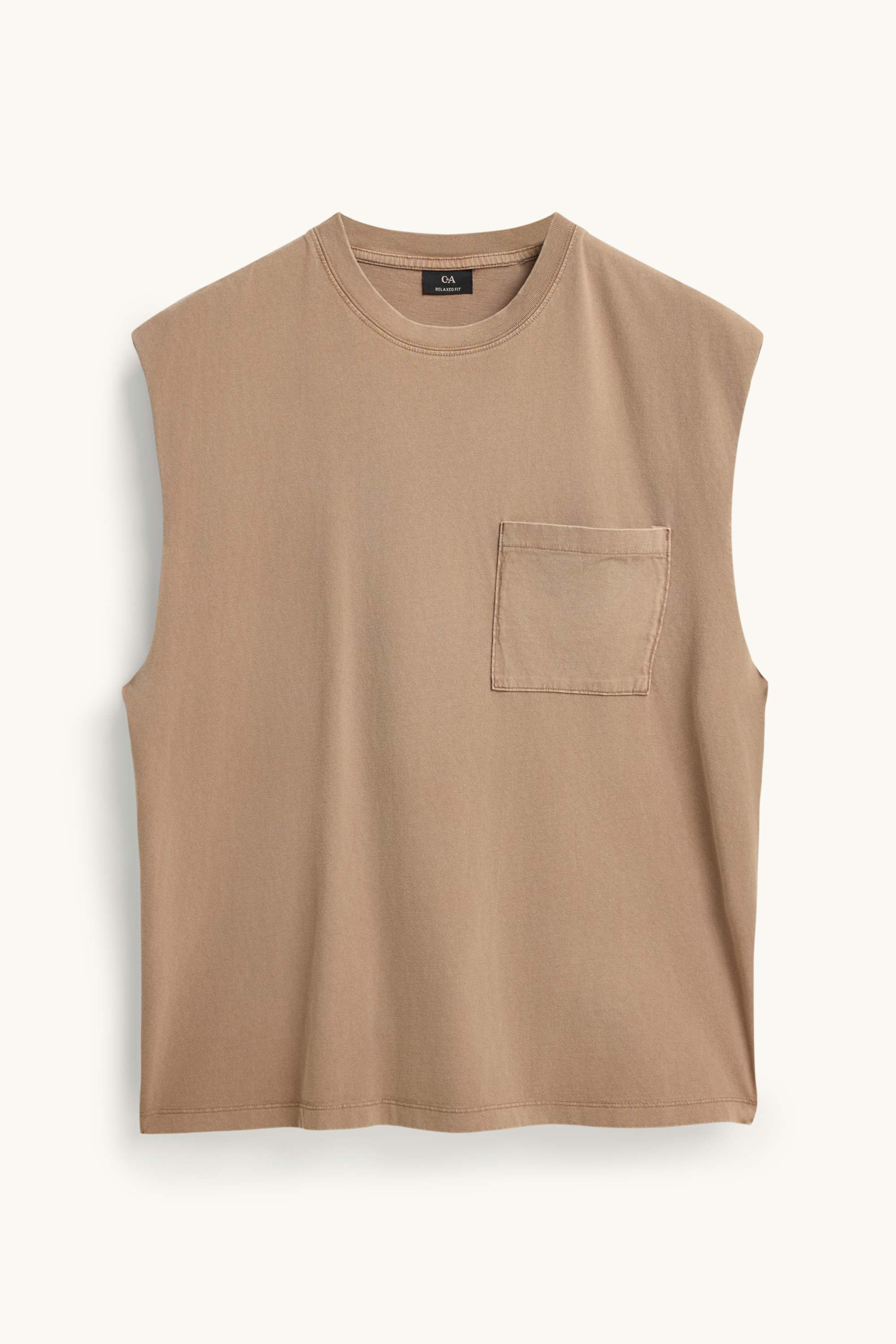 Vest top brown