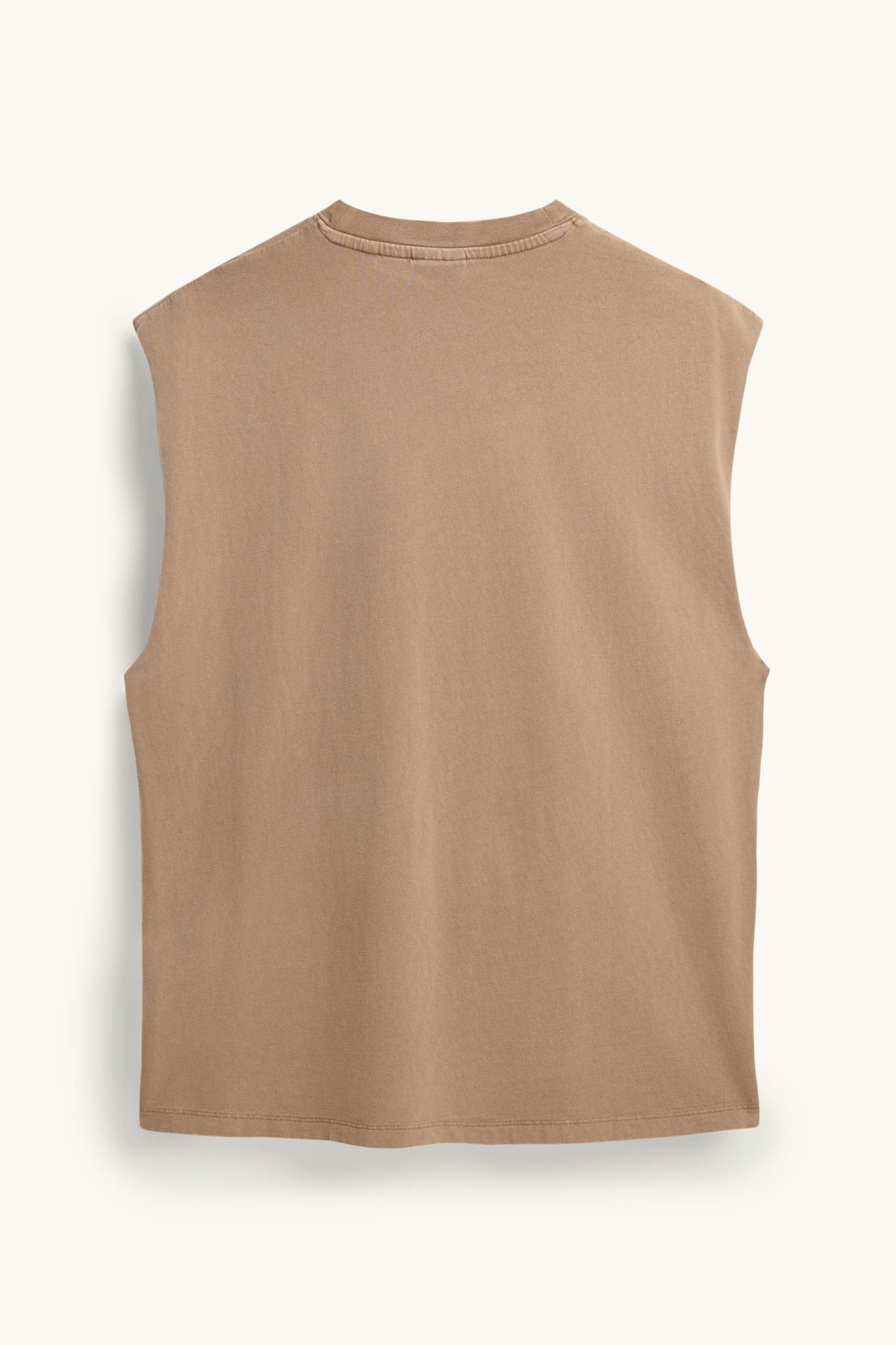 Vest top brown