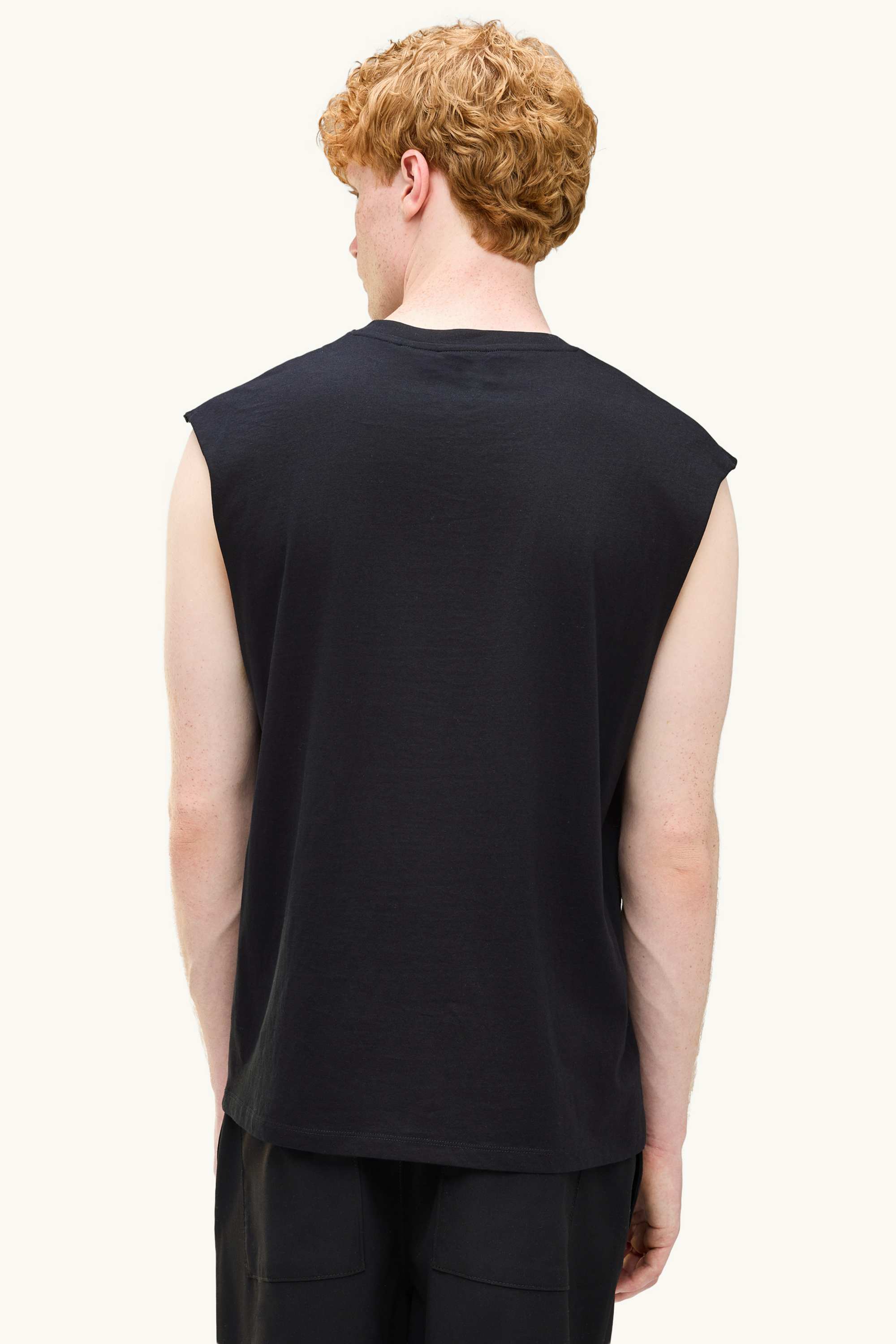 Top - relaxed fit black