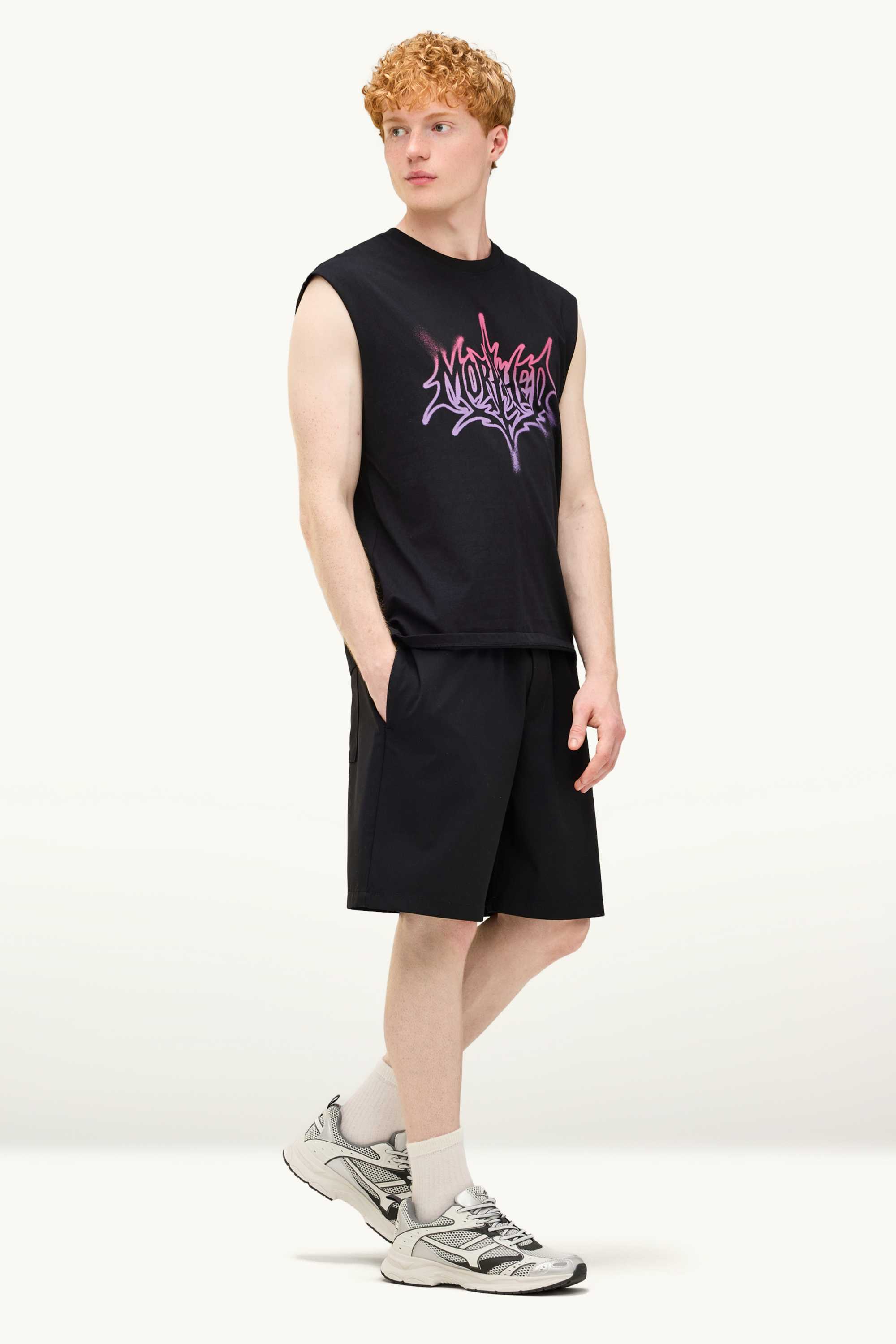 Top - relaxed fit black