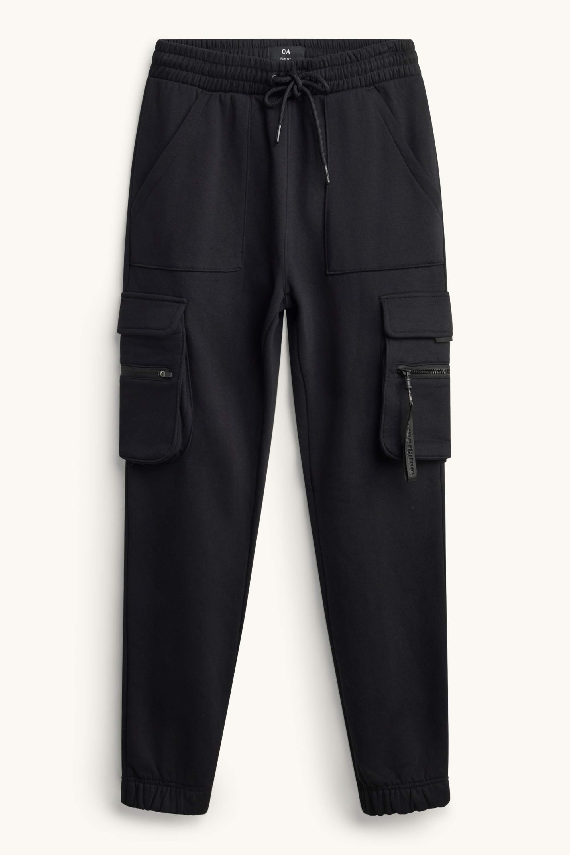 Cargo joggers black