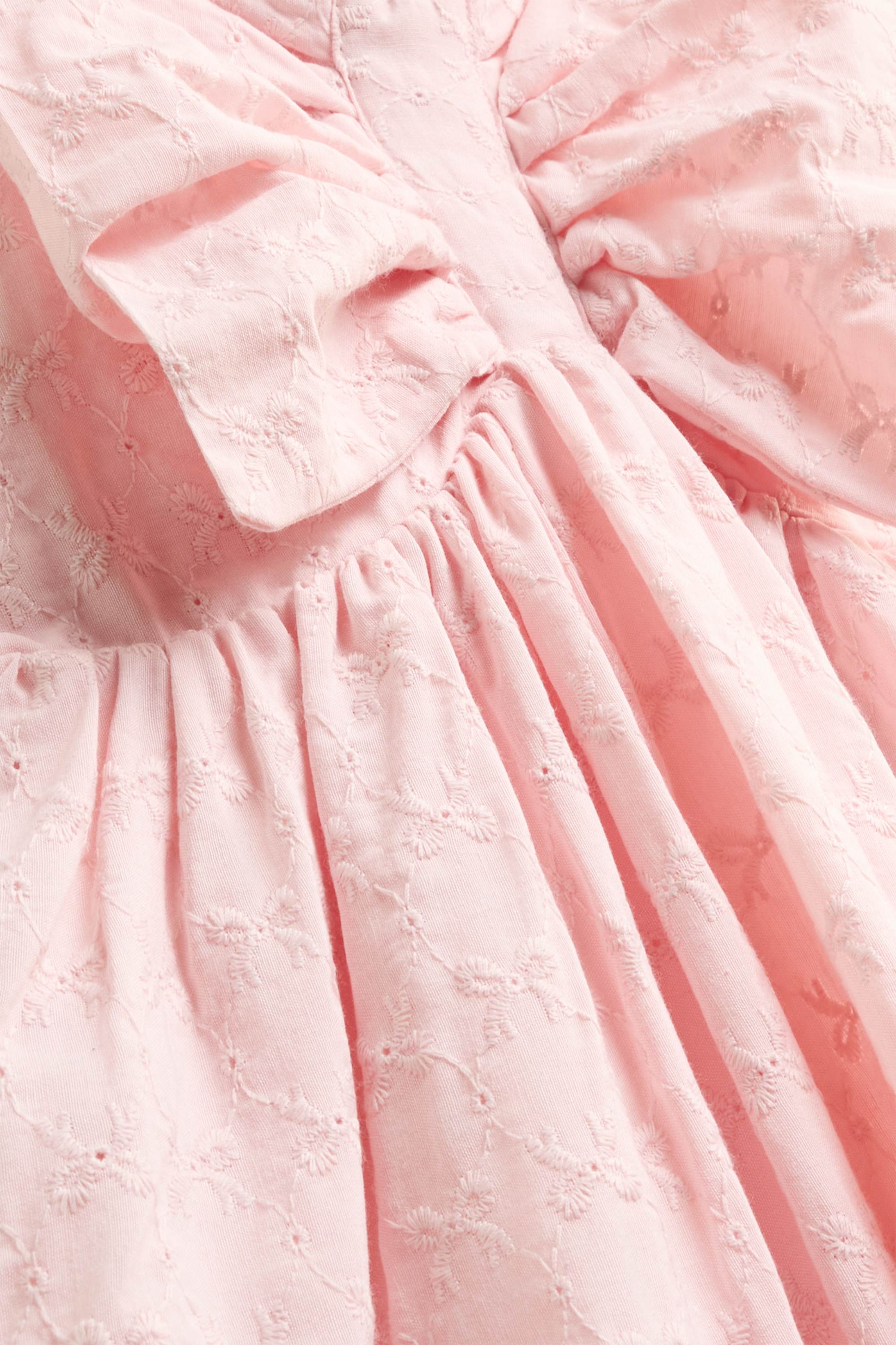 Flower - dress - broderie anglaise rose