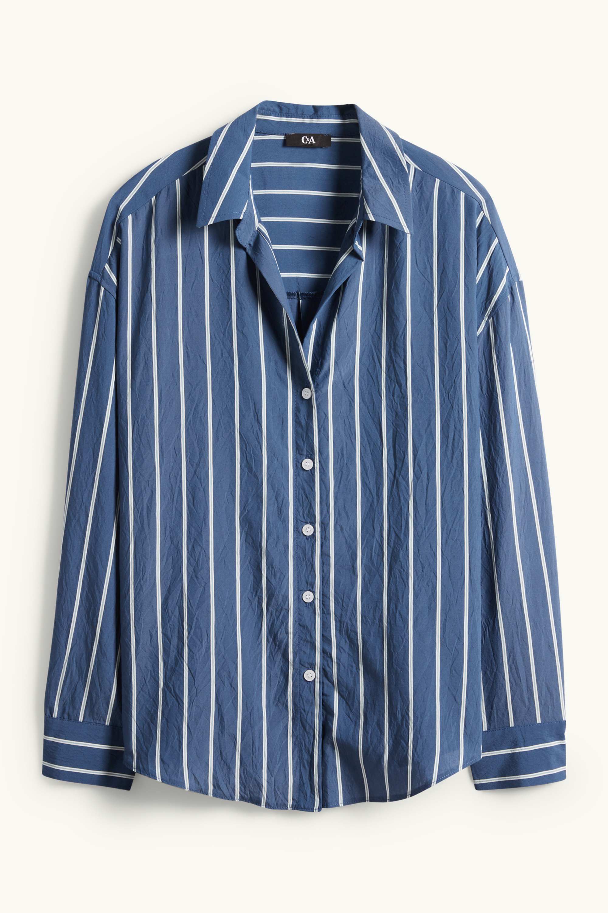 Blouse - striped blue