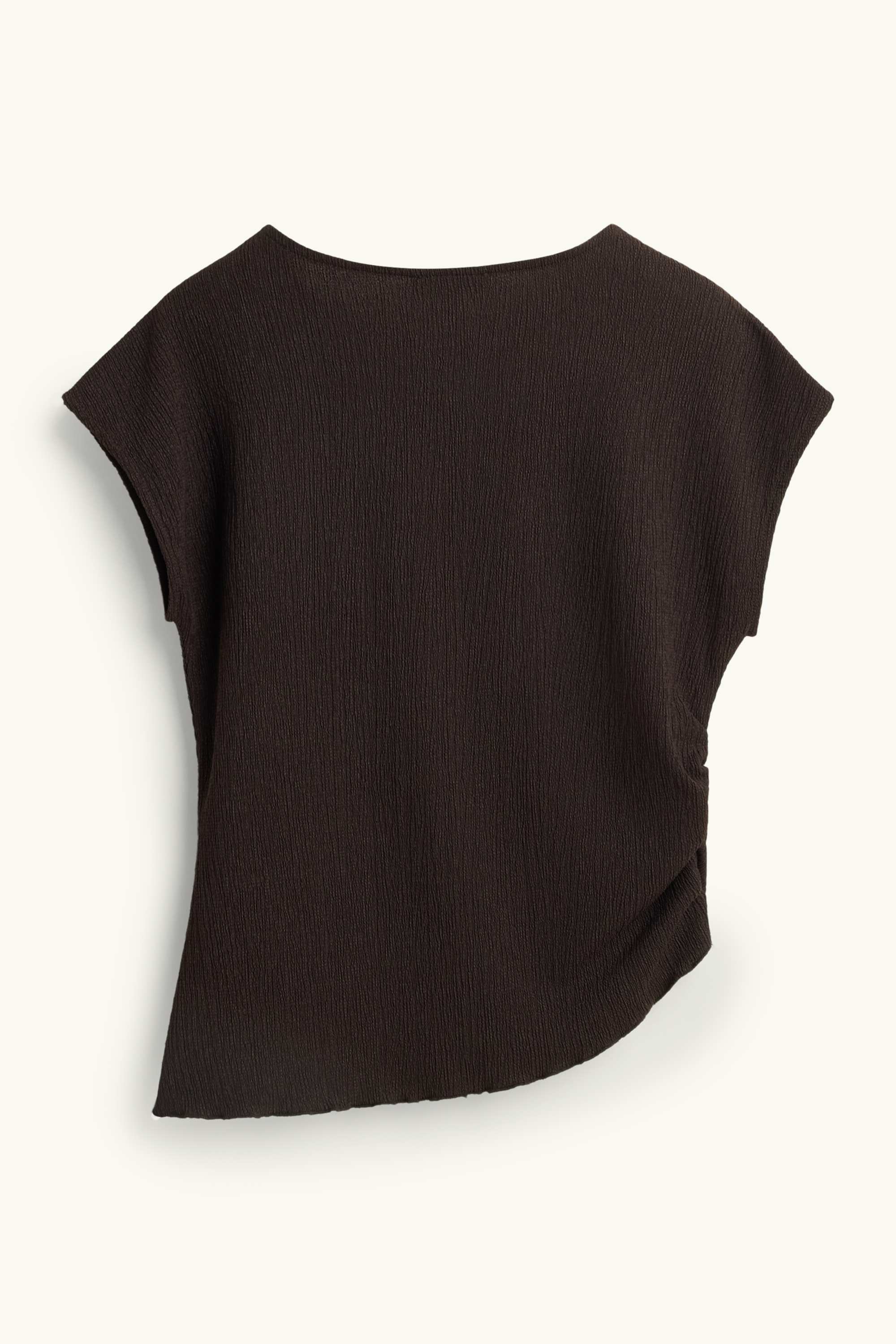 T-shirt - regular fit dark brown