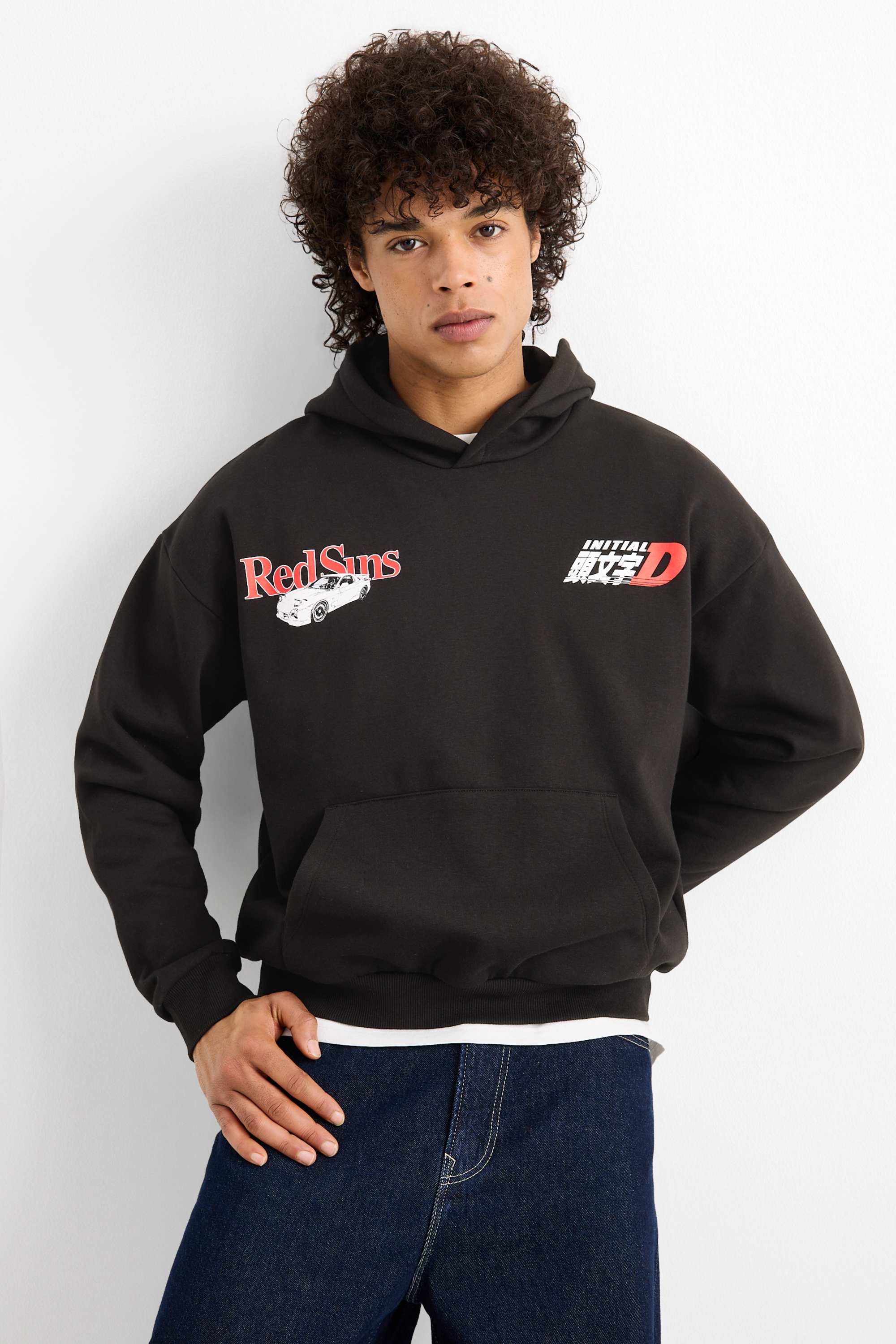 Hoodie - Initial D black