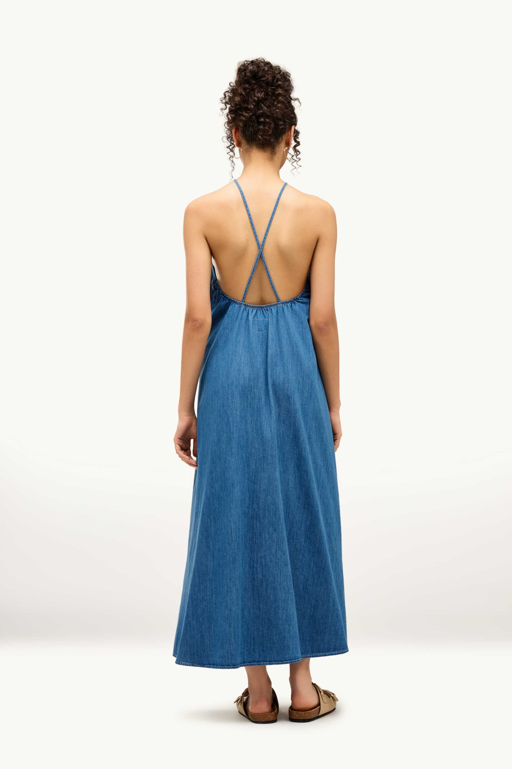 Denim dress blue denim