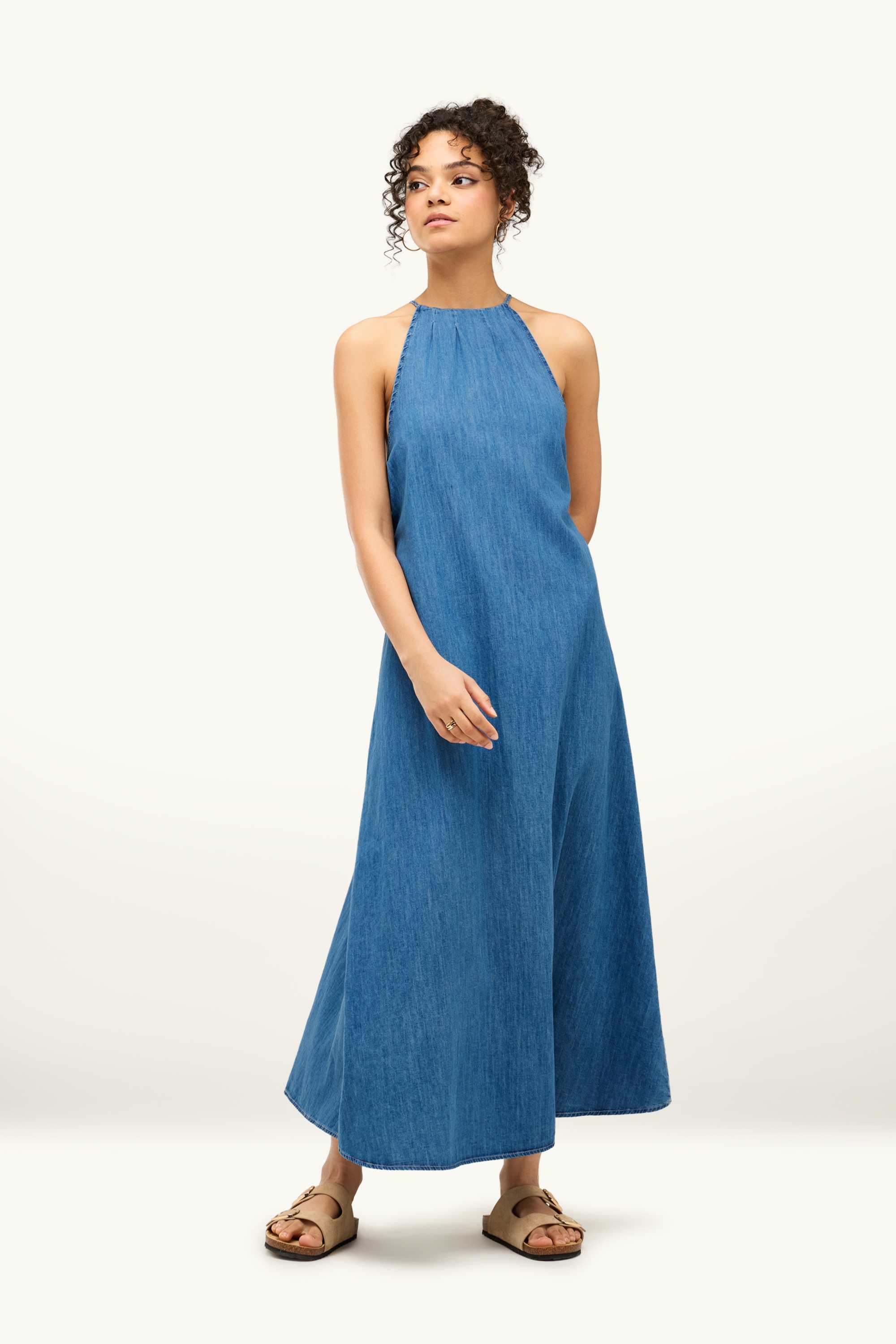 Denim dress blue denim