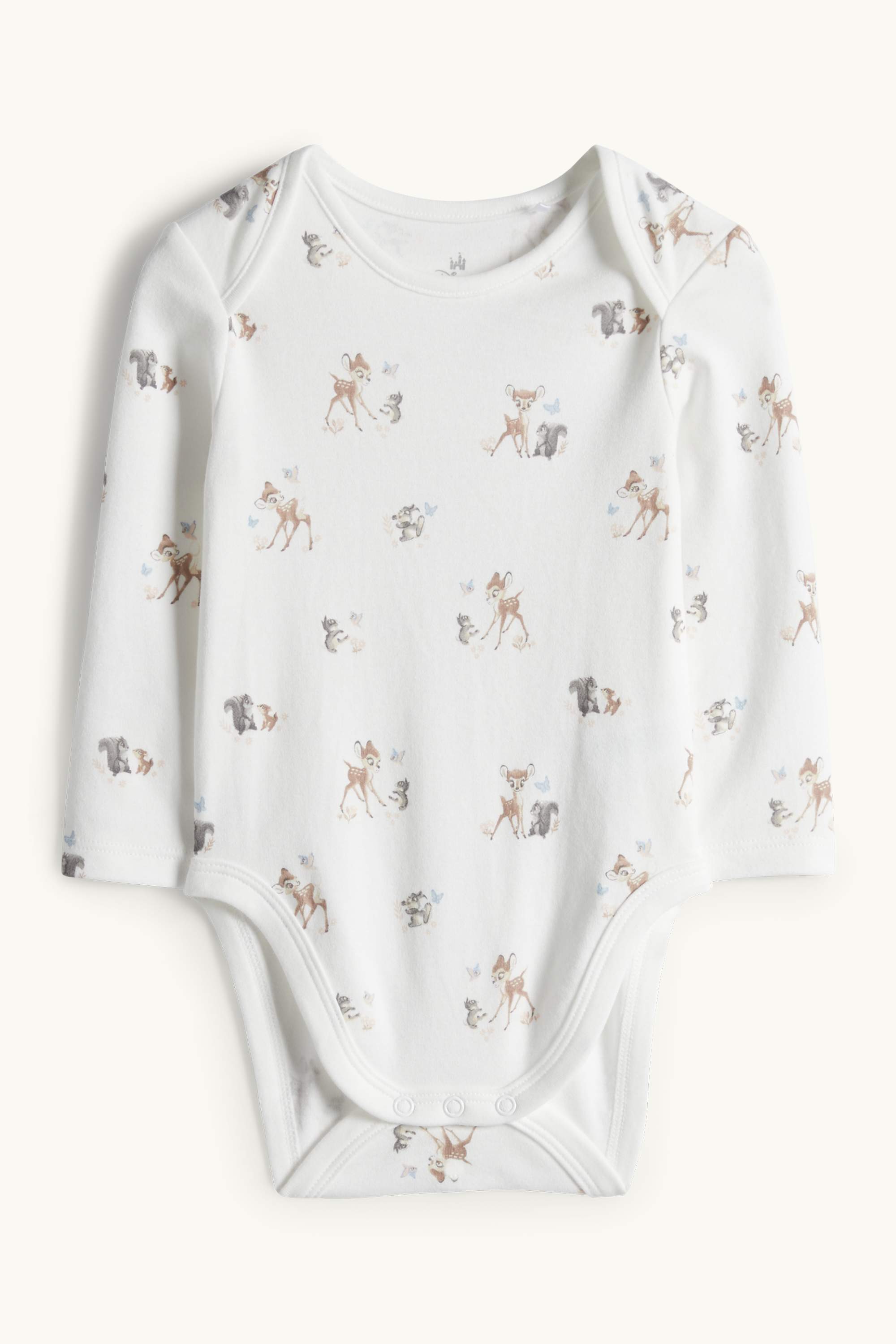 Bambi - romper set - 2 piece white
